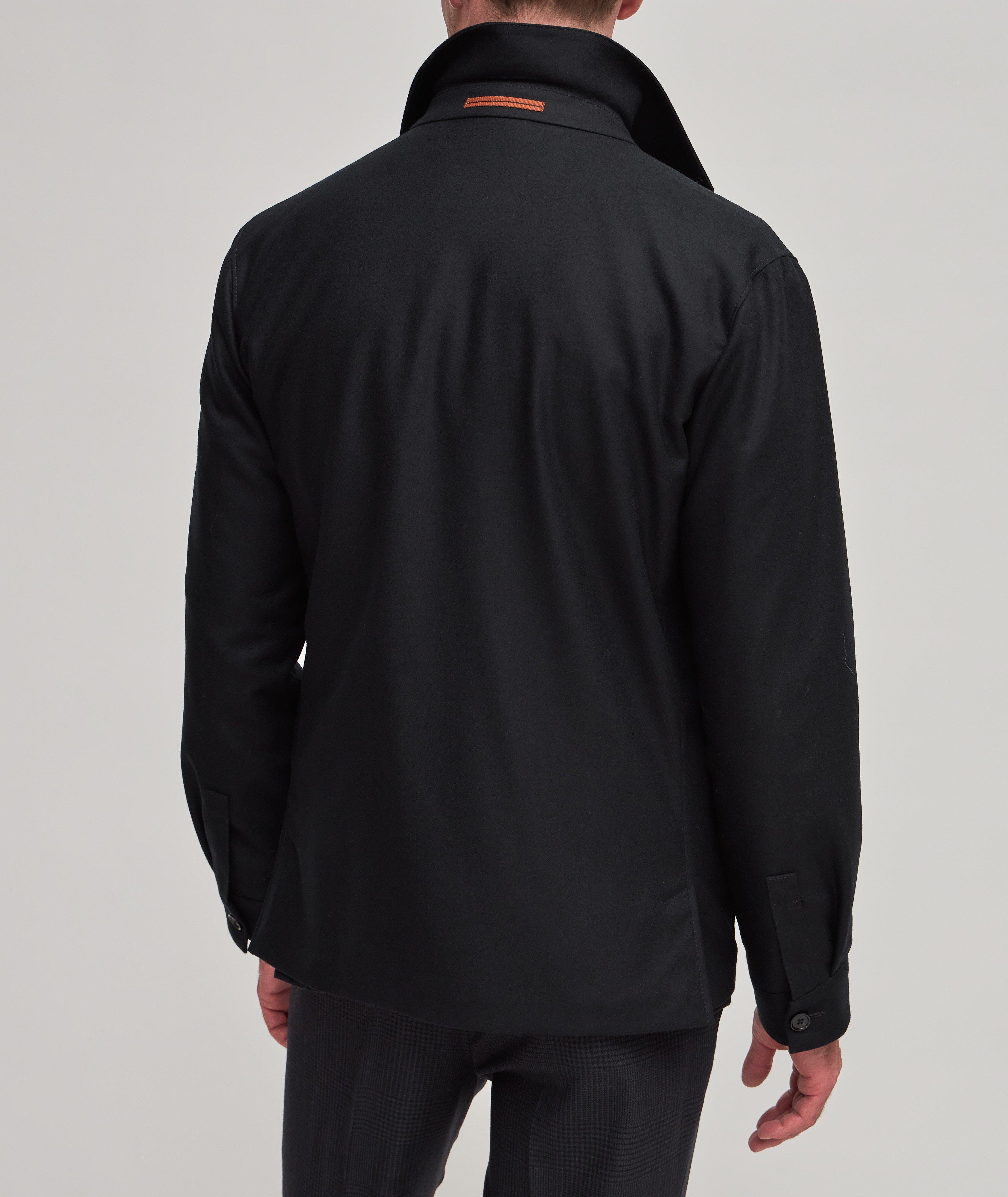 Flannel Wool Chore Jacket image 2