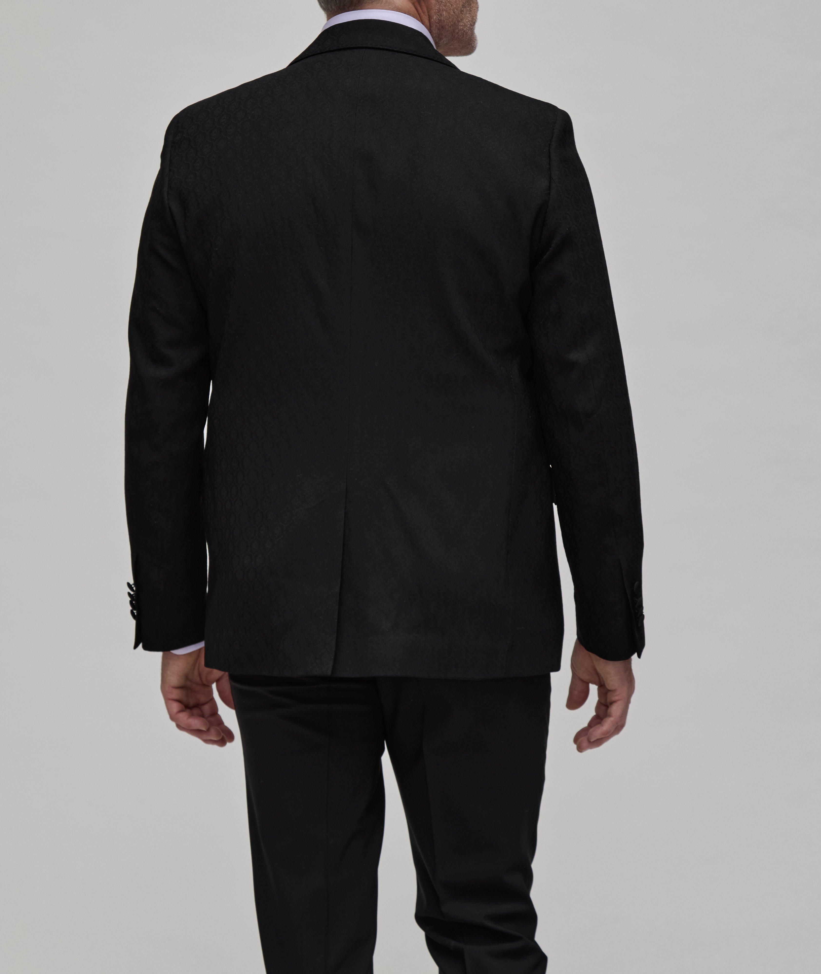 Textured Honeycomb Stitched Evening Jacket image 2