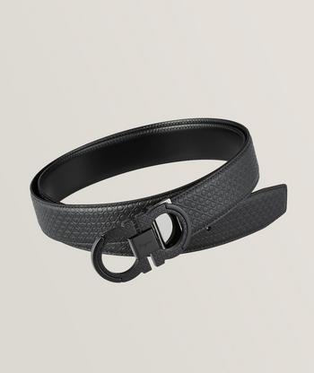 ベルト FERRAGAMO SS25 Reversible belt (780478 NEROFLAMERED) Ferragamo Reversible Single-Gancio Belt | Belts | Harry Rosen