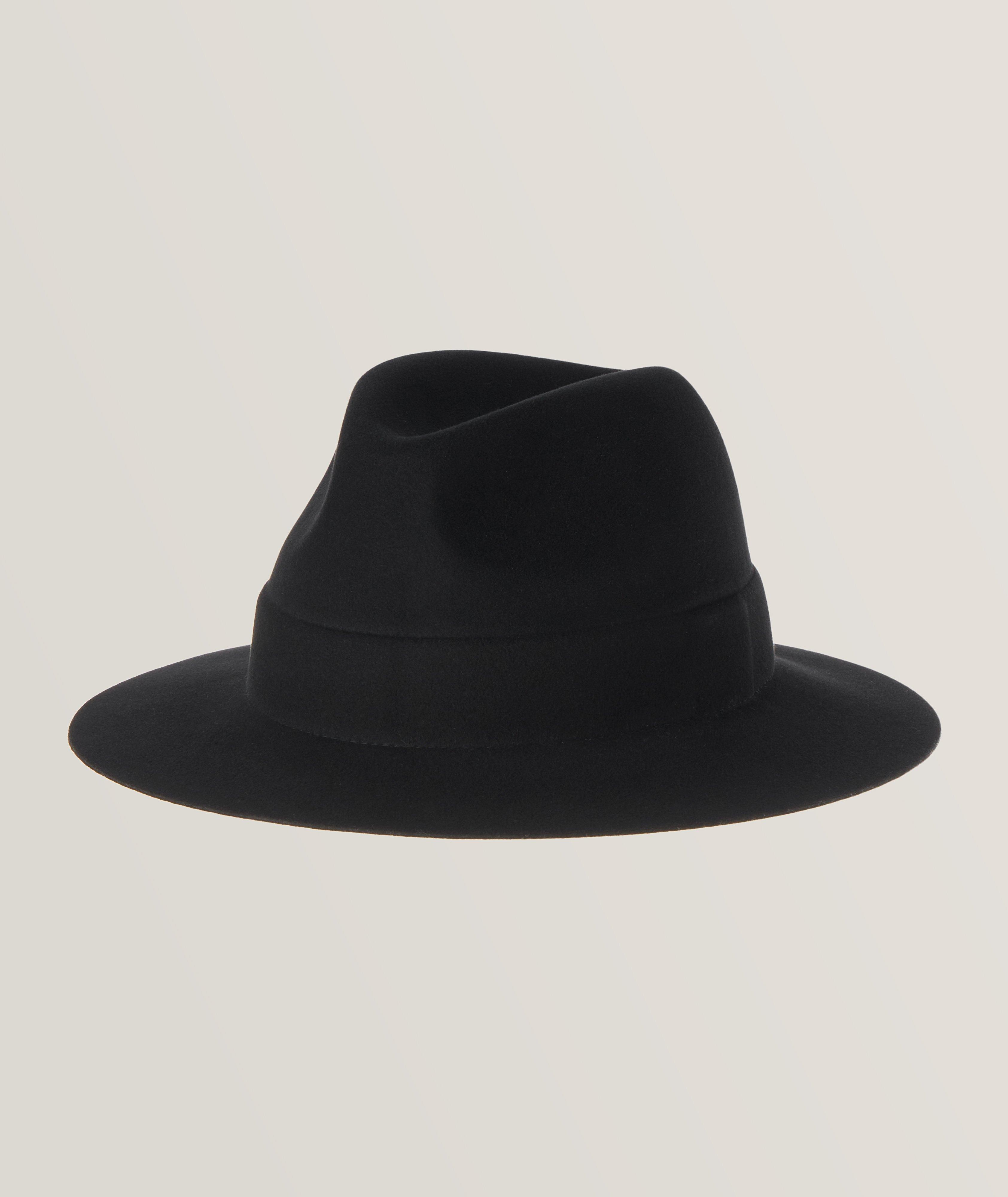 Steve Wool-Cashmere Felt Fedora