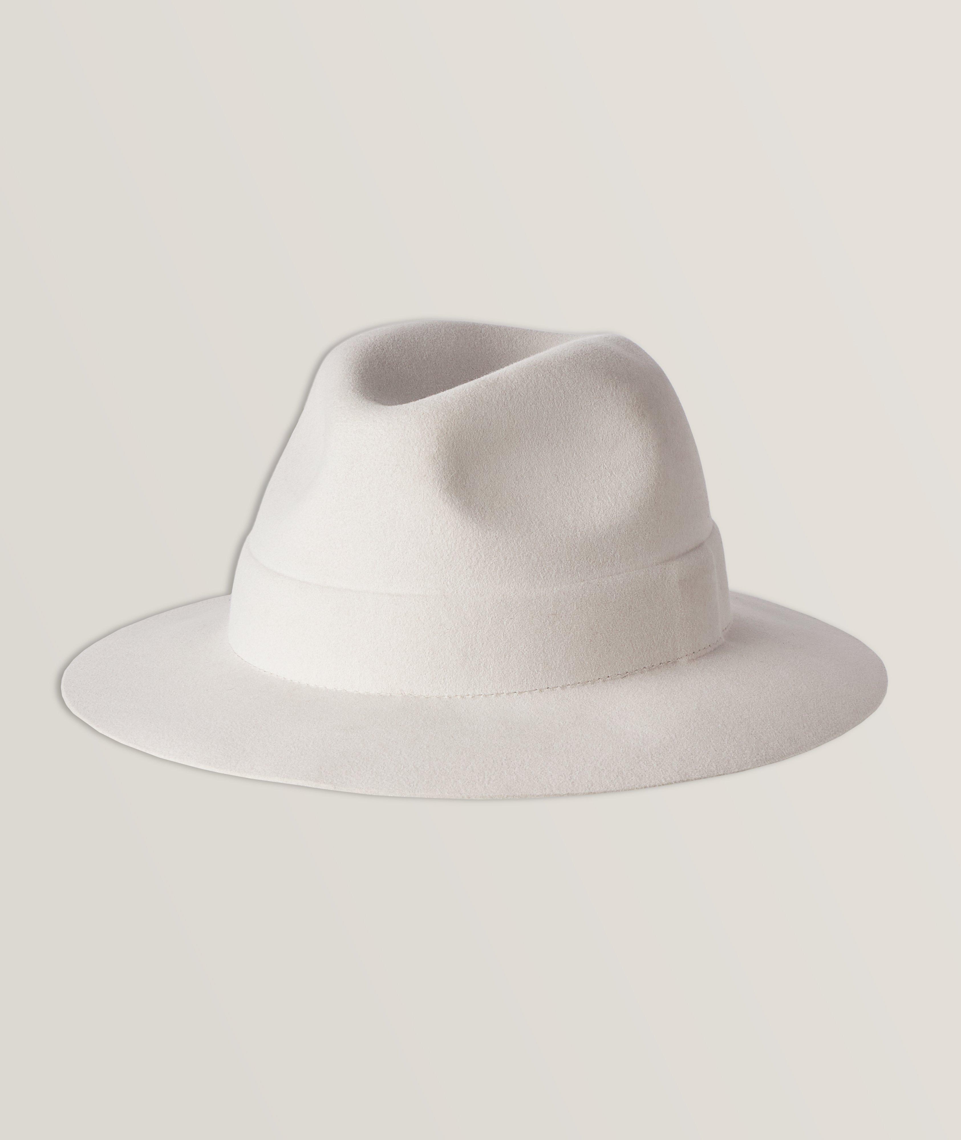 Steve Wool-Cashmere Felt Fedora