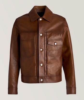 Berluti Deerskin Leather Jacket | Leather | Harry Rosen