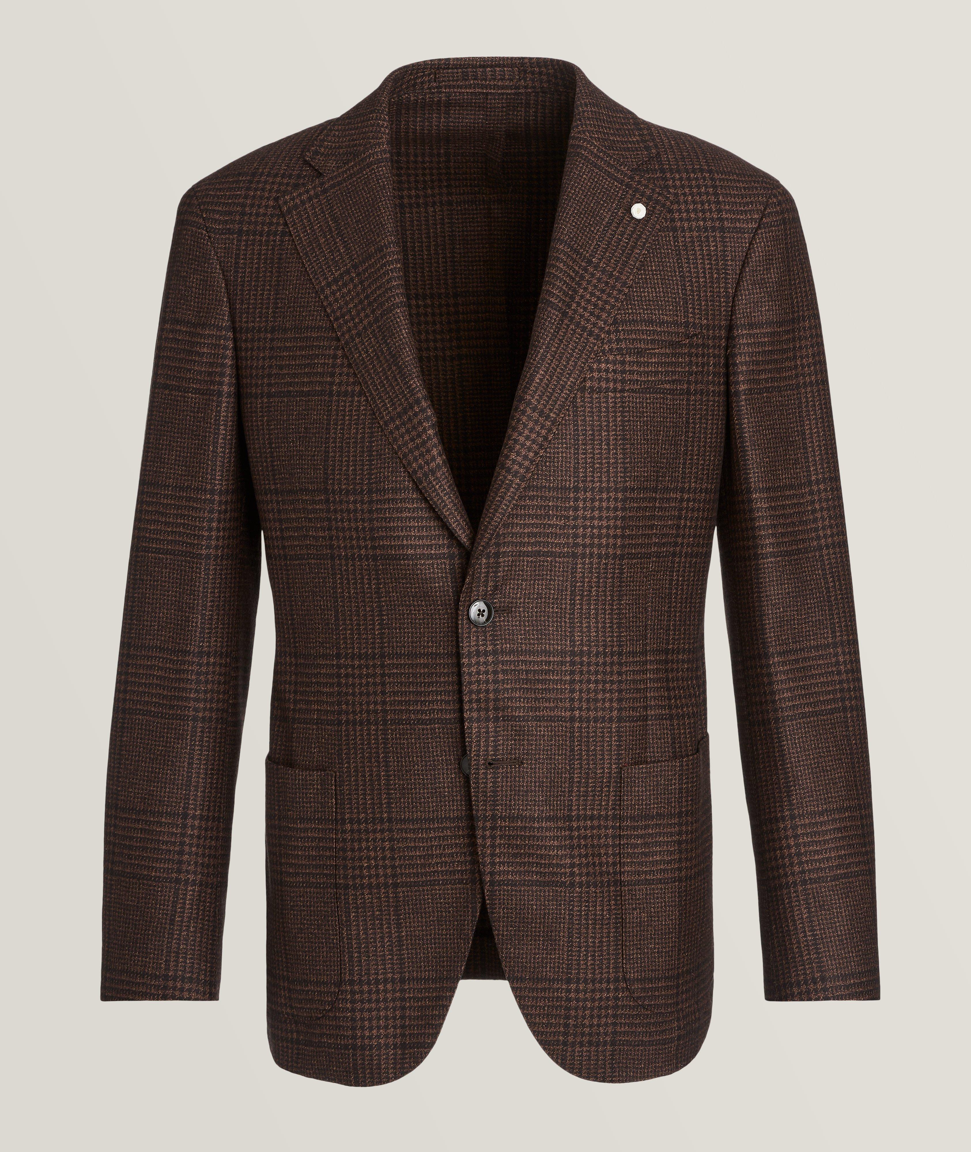 Glen Plaid Virgin Wool Sport Jacket image 0