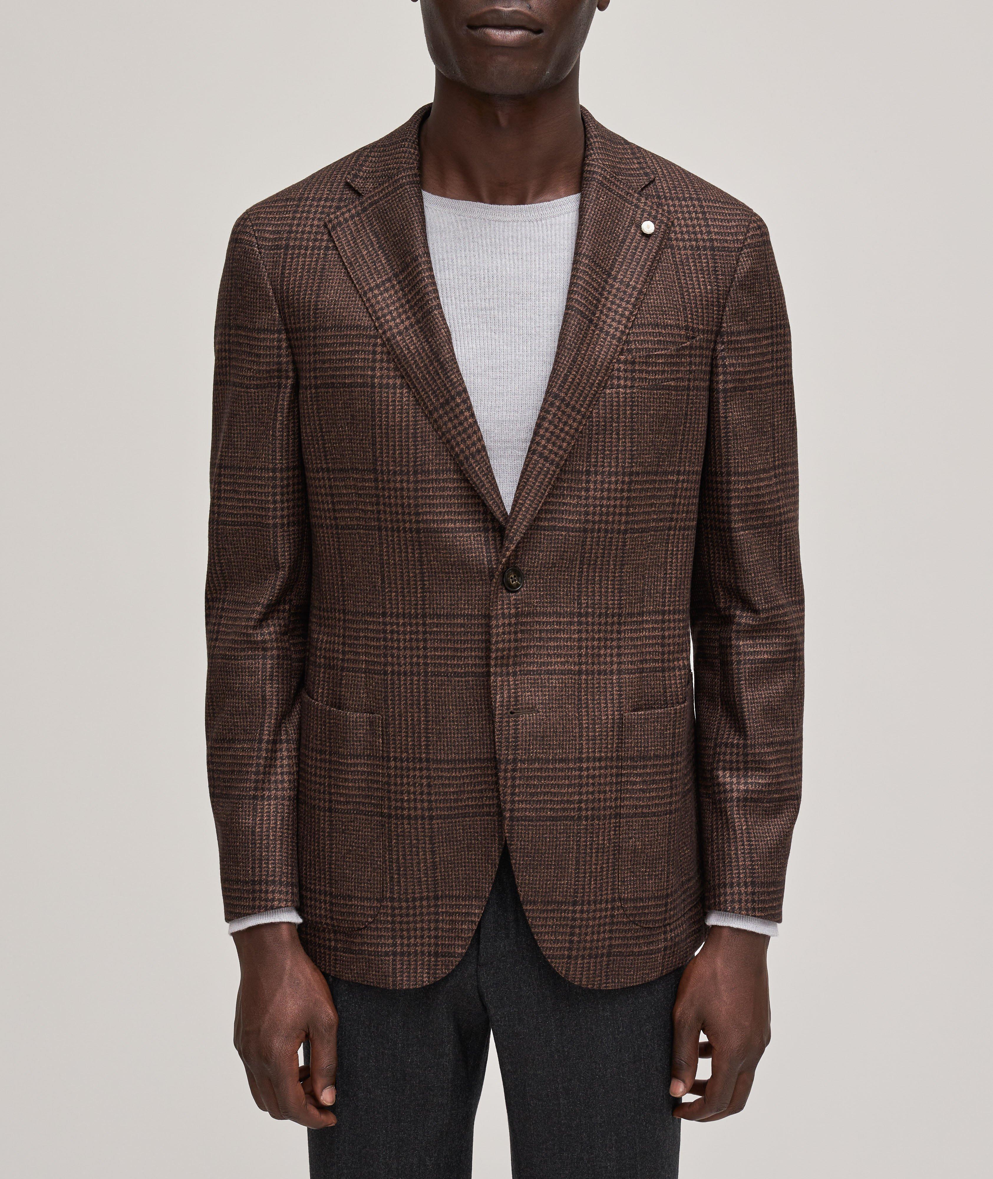 Glen Plaid Virgin Wool Sport Jacket image 1