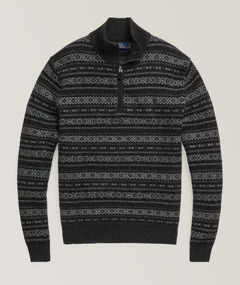 Classics Jacquard Wool Sweater