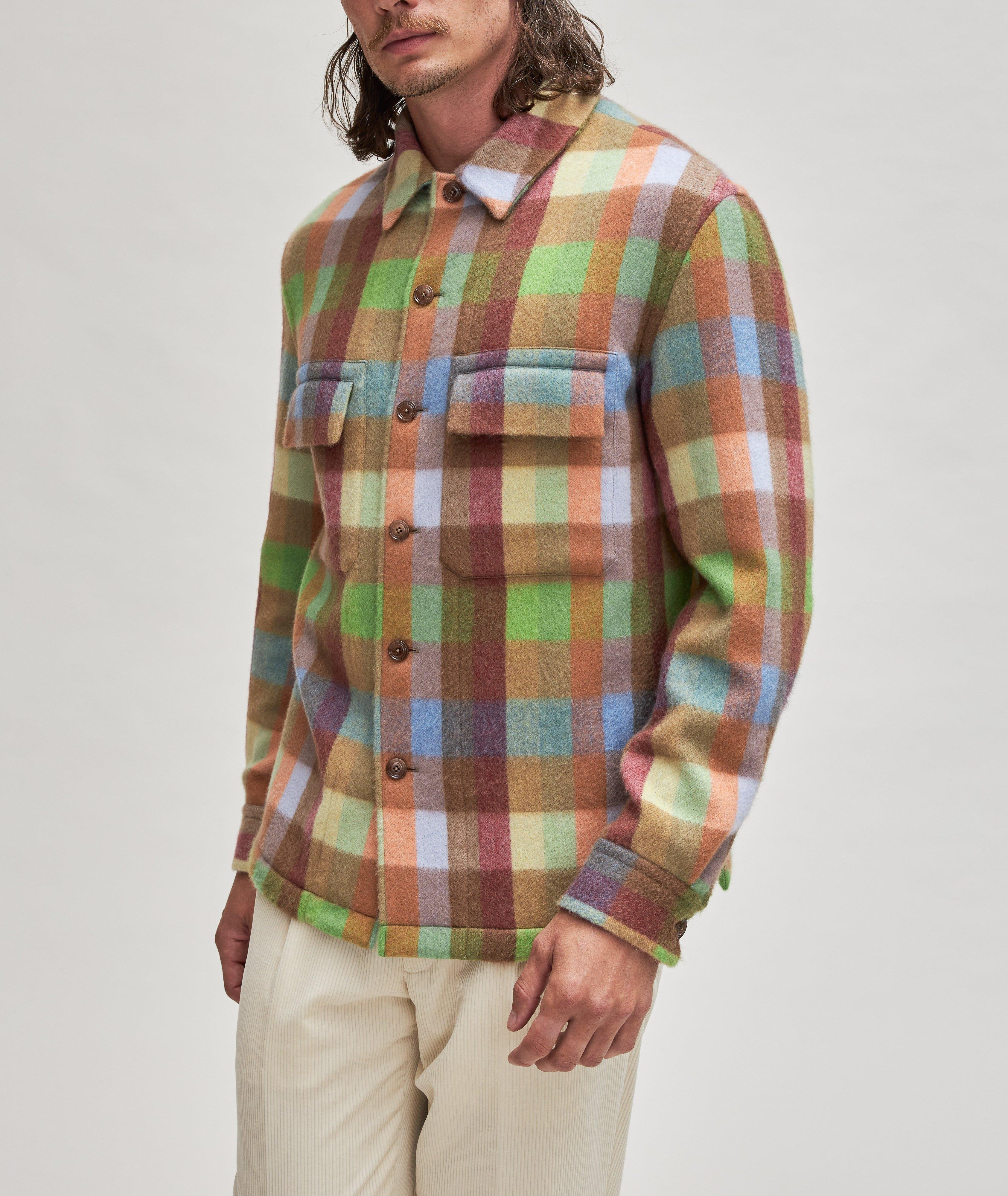 Plaid Oasi Cashmere Overshirt image 1