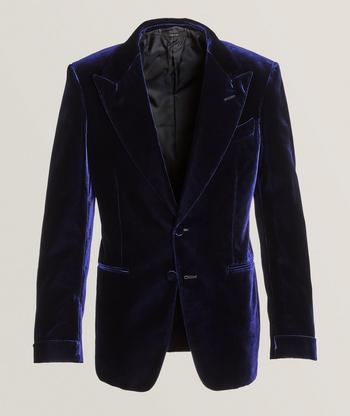 TOM FORD Shelton Velvet Cocktail Jacket | Tuxedos | Harry Rosen