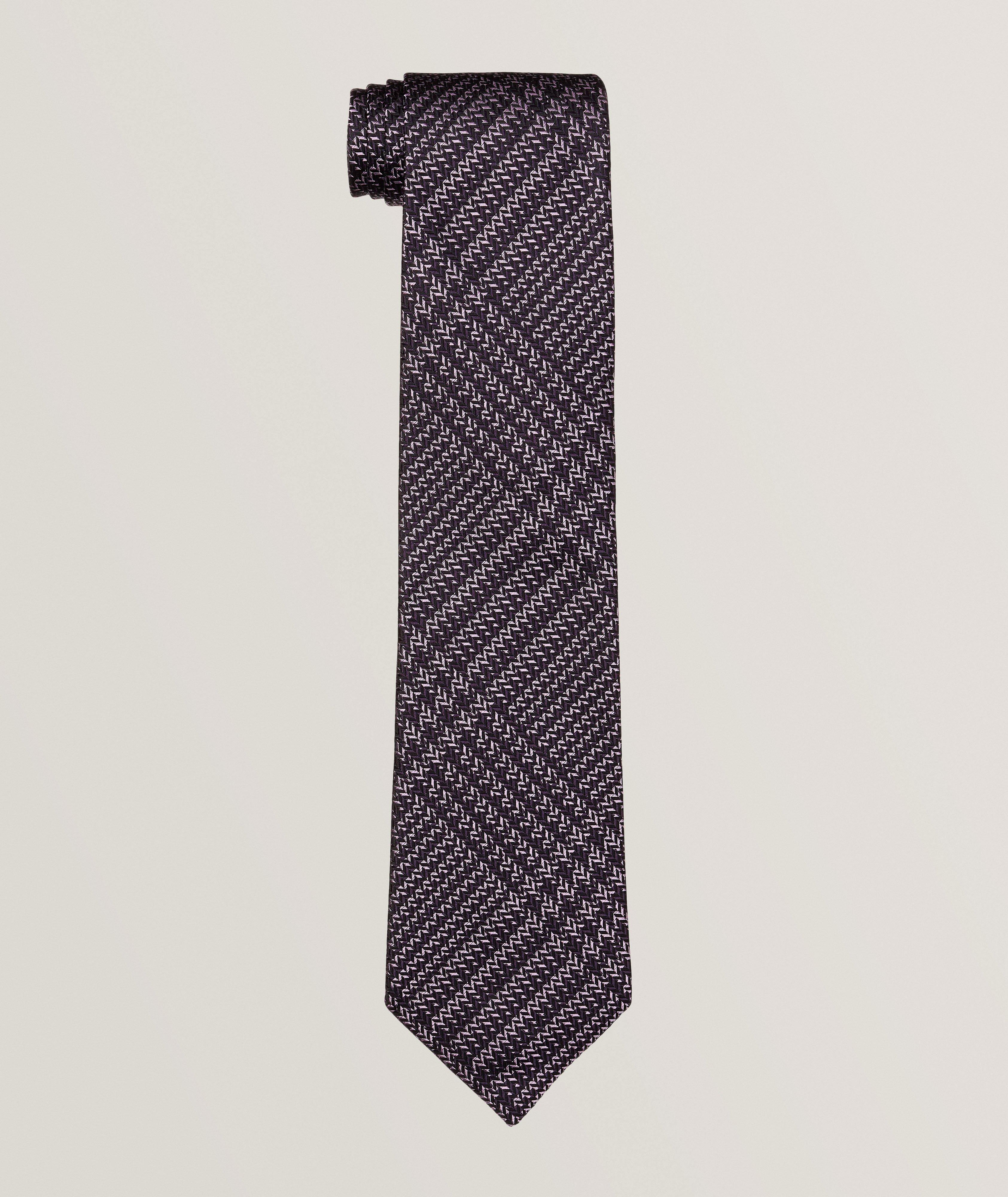 Enlarged Prince Of Wales Silk Tie