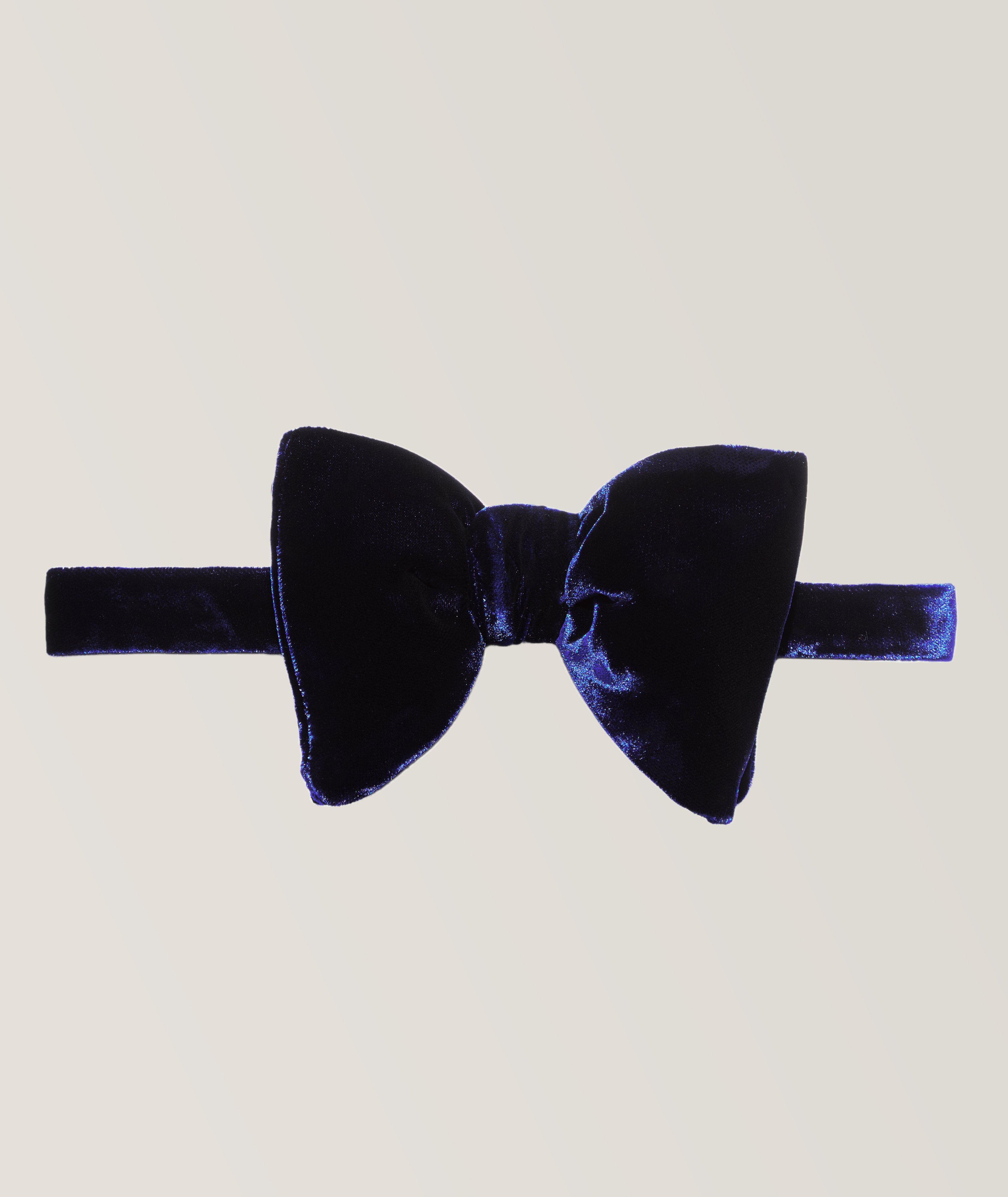 Velour Bow Tie