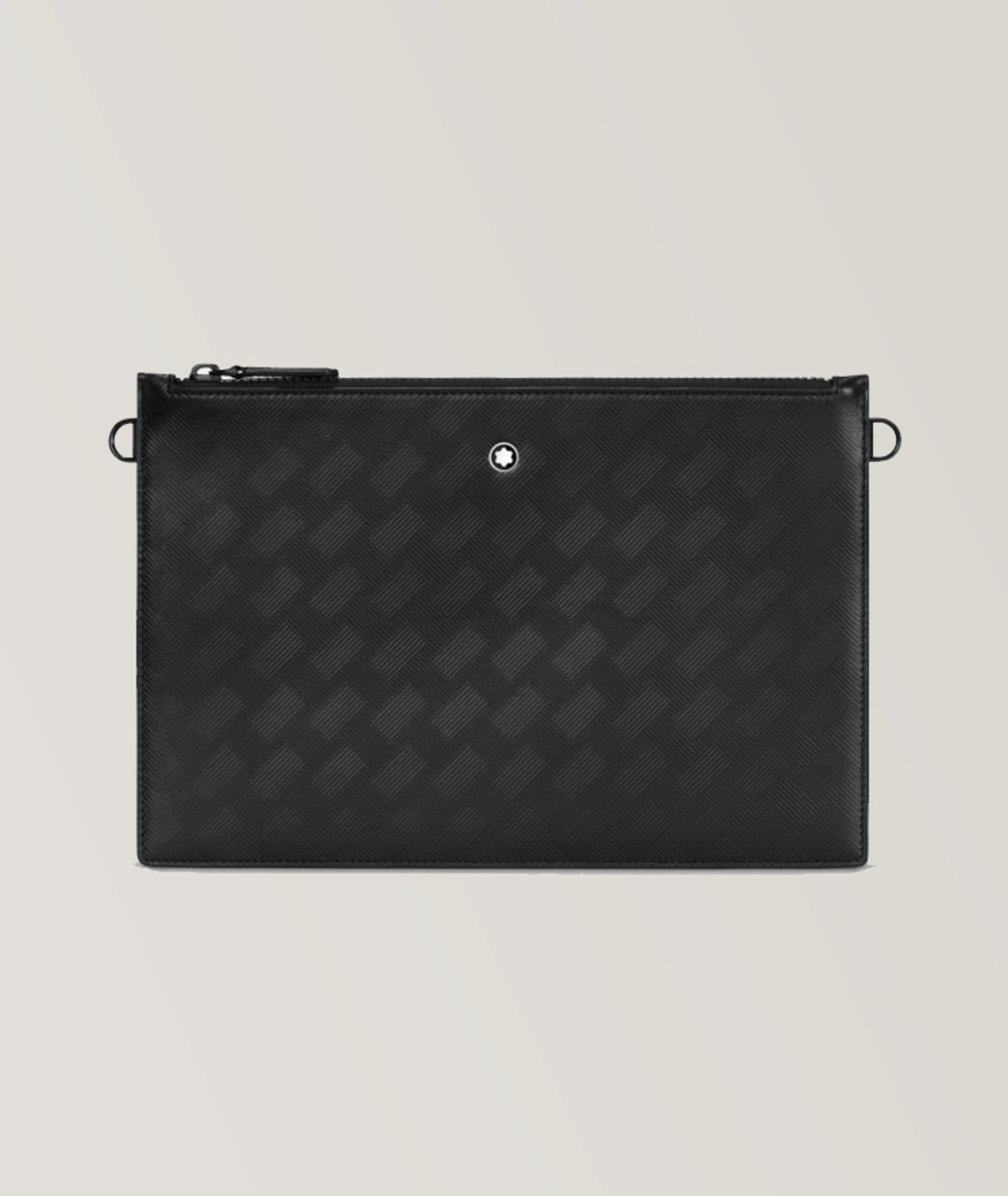 Montblanc Sac Pochette En Cuir, Collection Extrême 3.0 En Noir