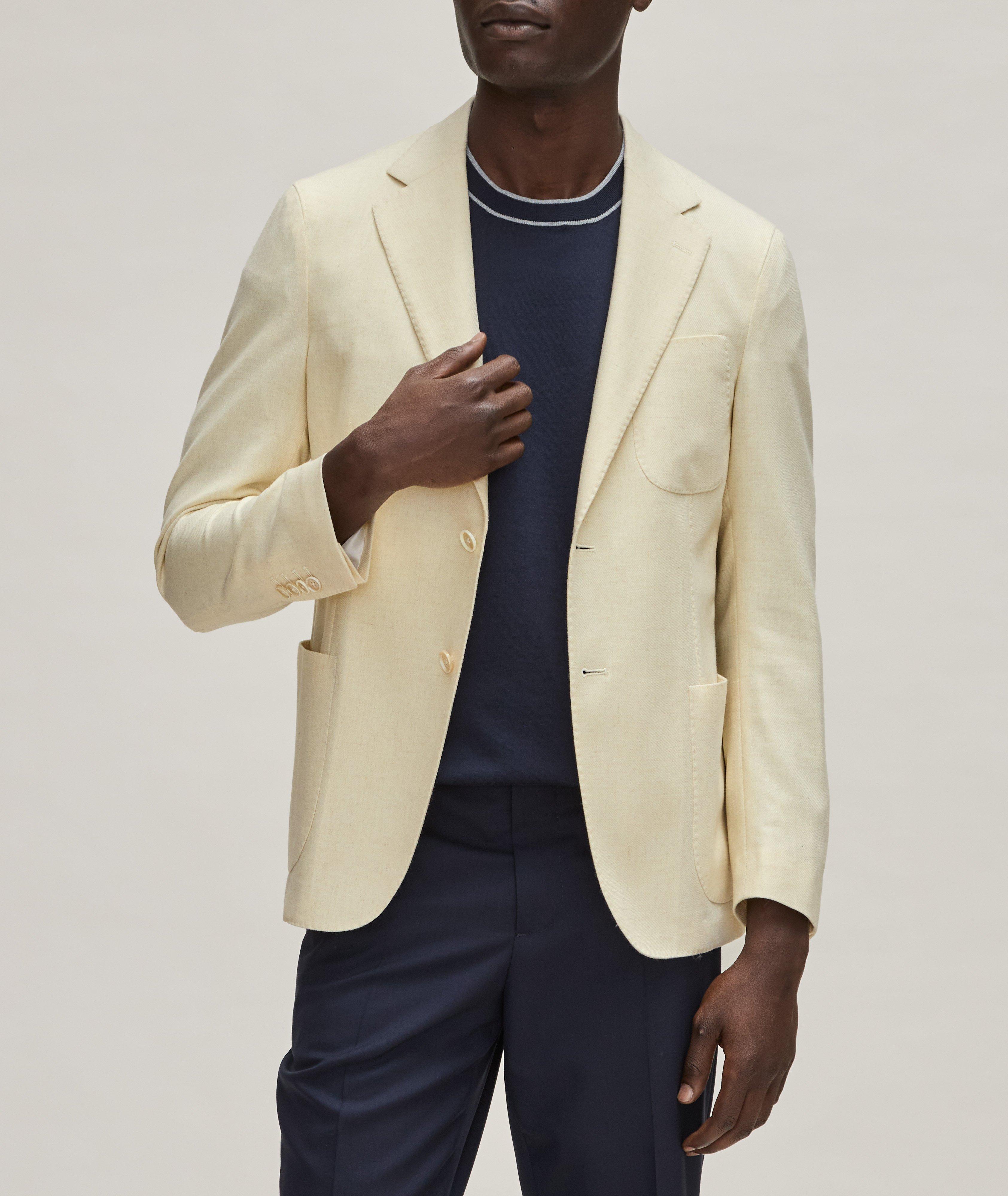 Wool-Linen Twill Sport Jacket image 1