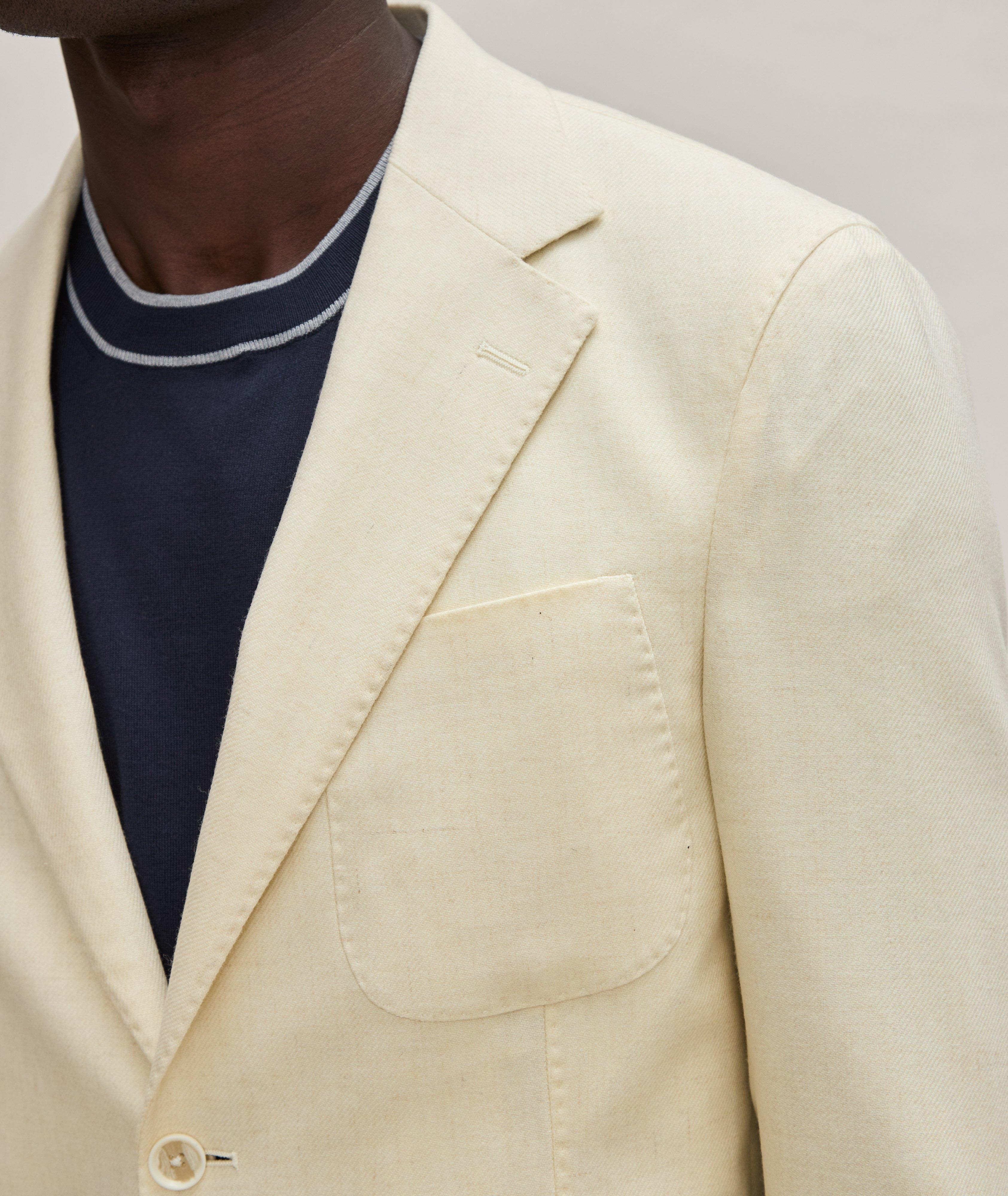 Wool-Linen Twill Sport Jacket image 3
