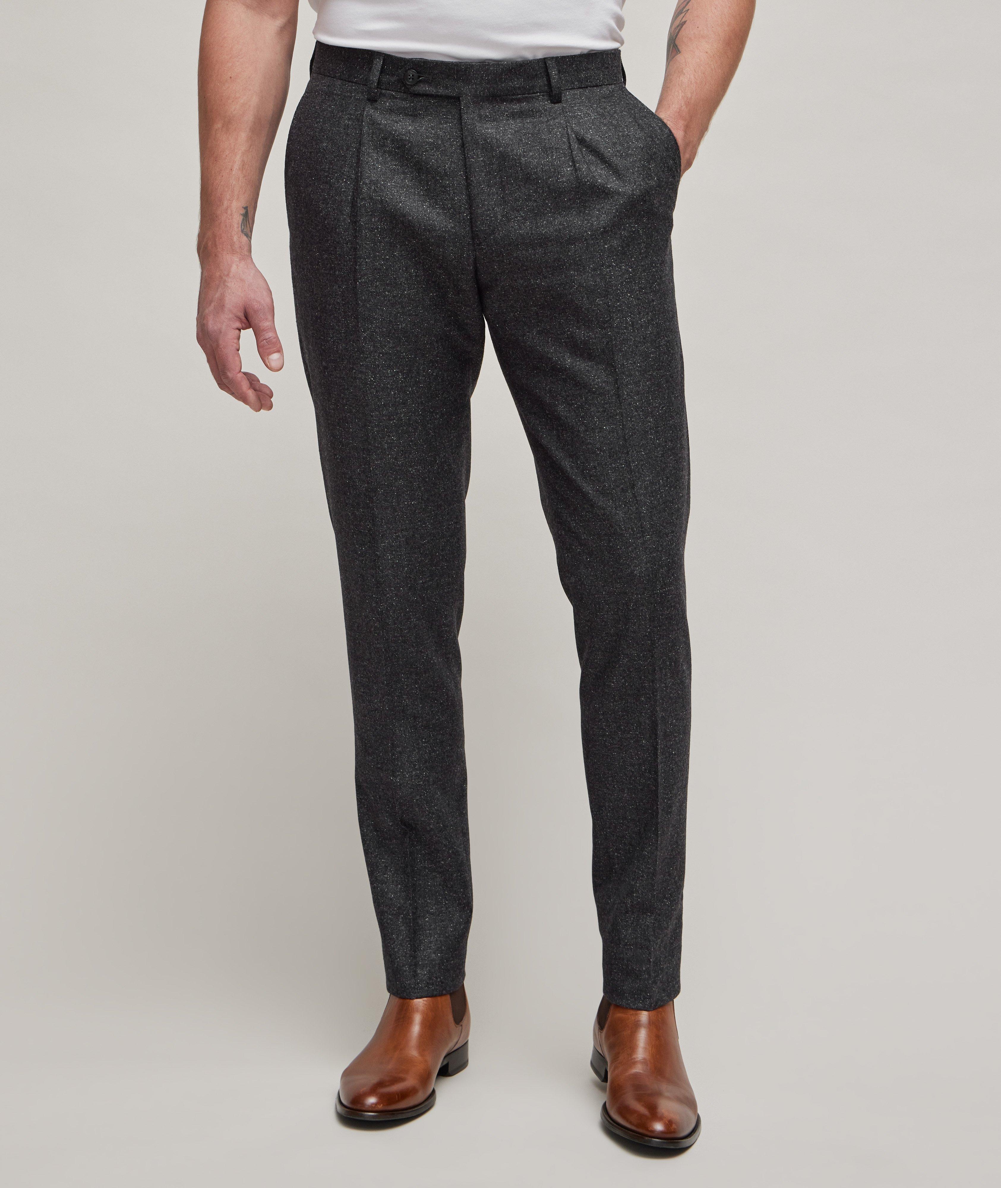 Zignone Event Mélange Stretch-Blend Dress Pants  image 2