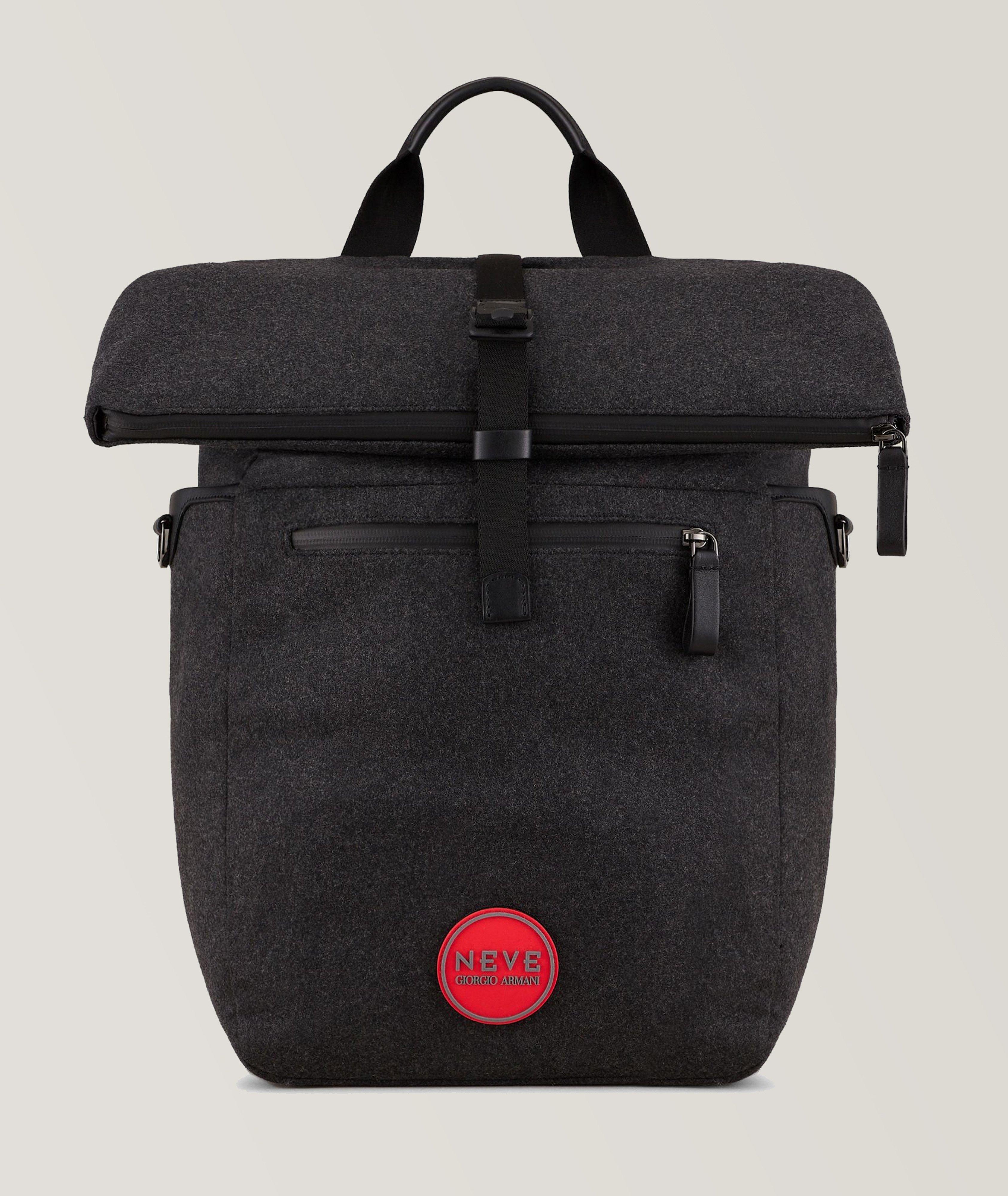 Neve Collection Stretch-Cashmere Medium Backpack