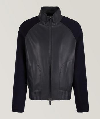 Nappa bomber jacket hotsell