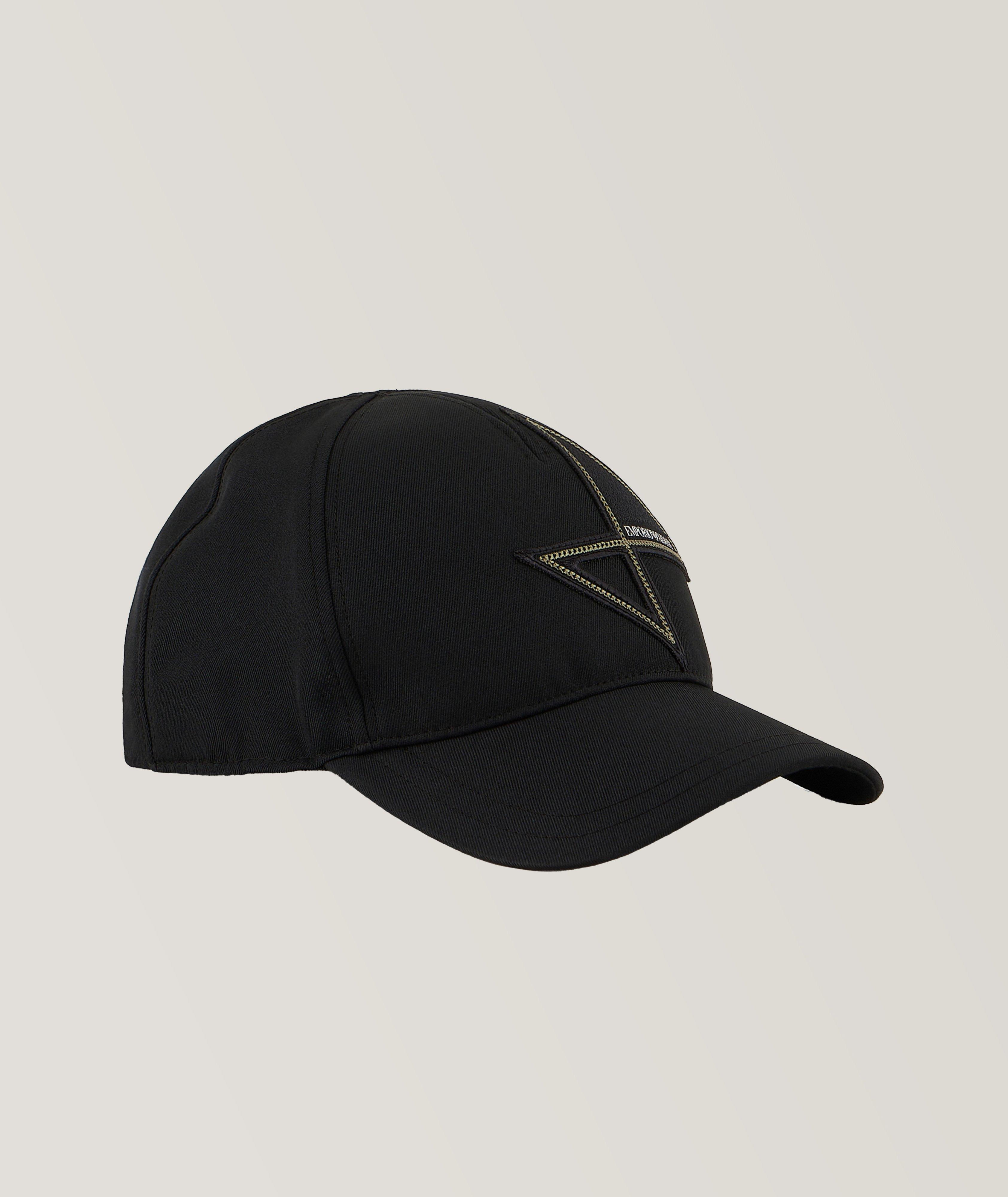 Emporio Armani Casquette Sport En Tissu Technique En Noir , Taille Homme Grand