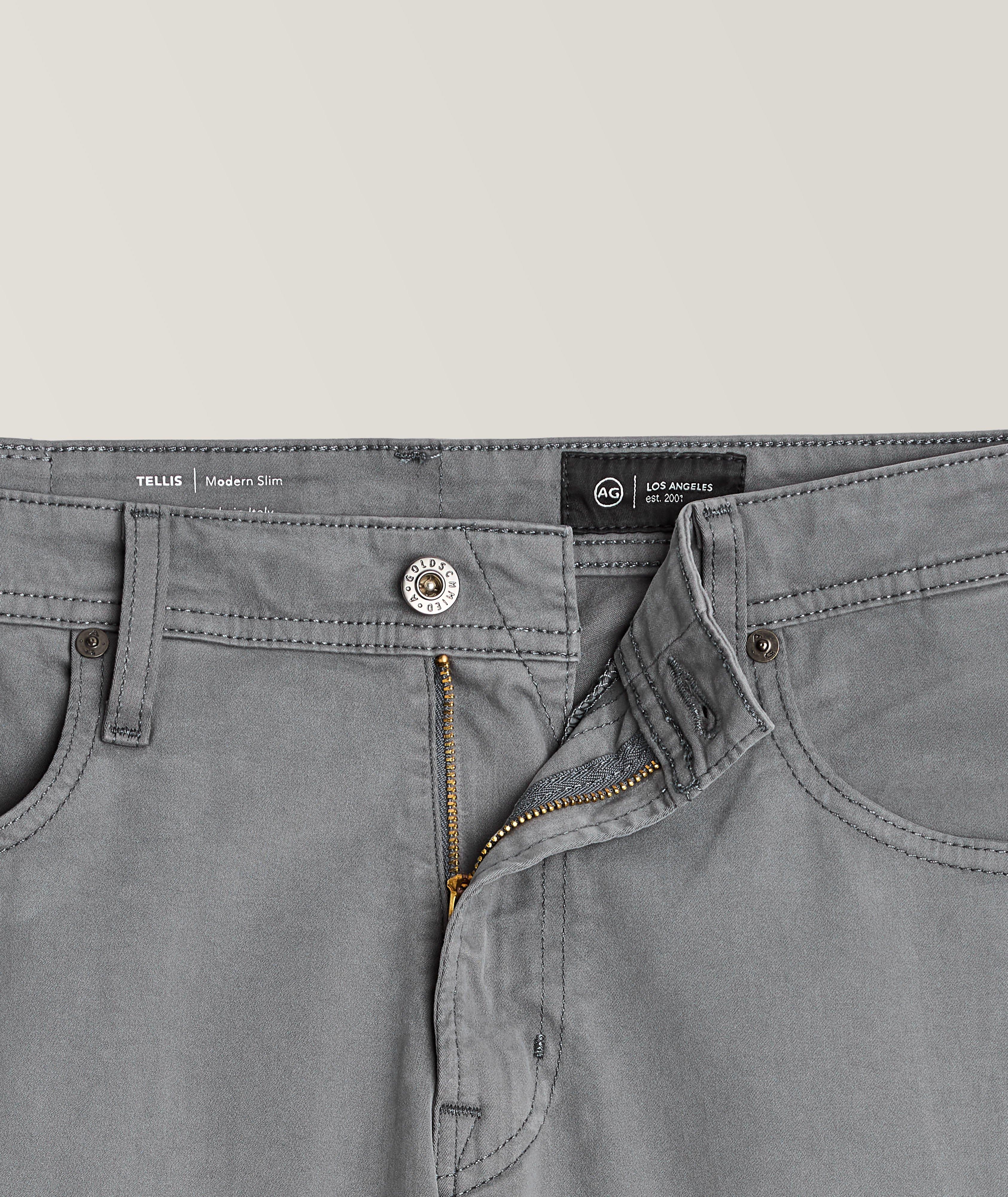 Jean Tellis en coton extensible image 1