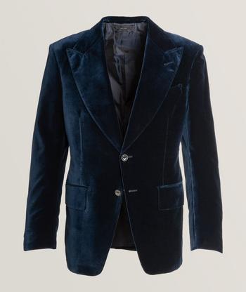 Navy blue on sale velvet sport coat