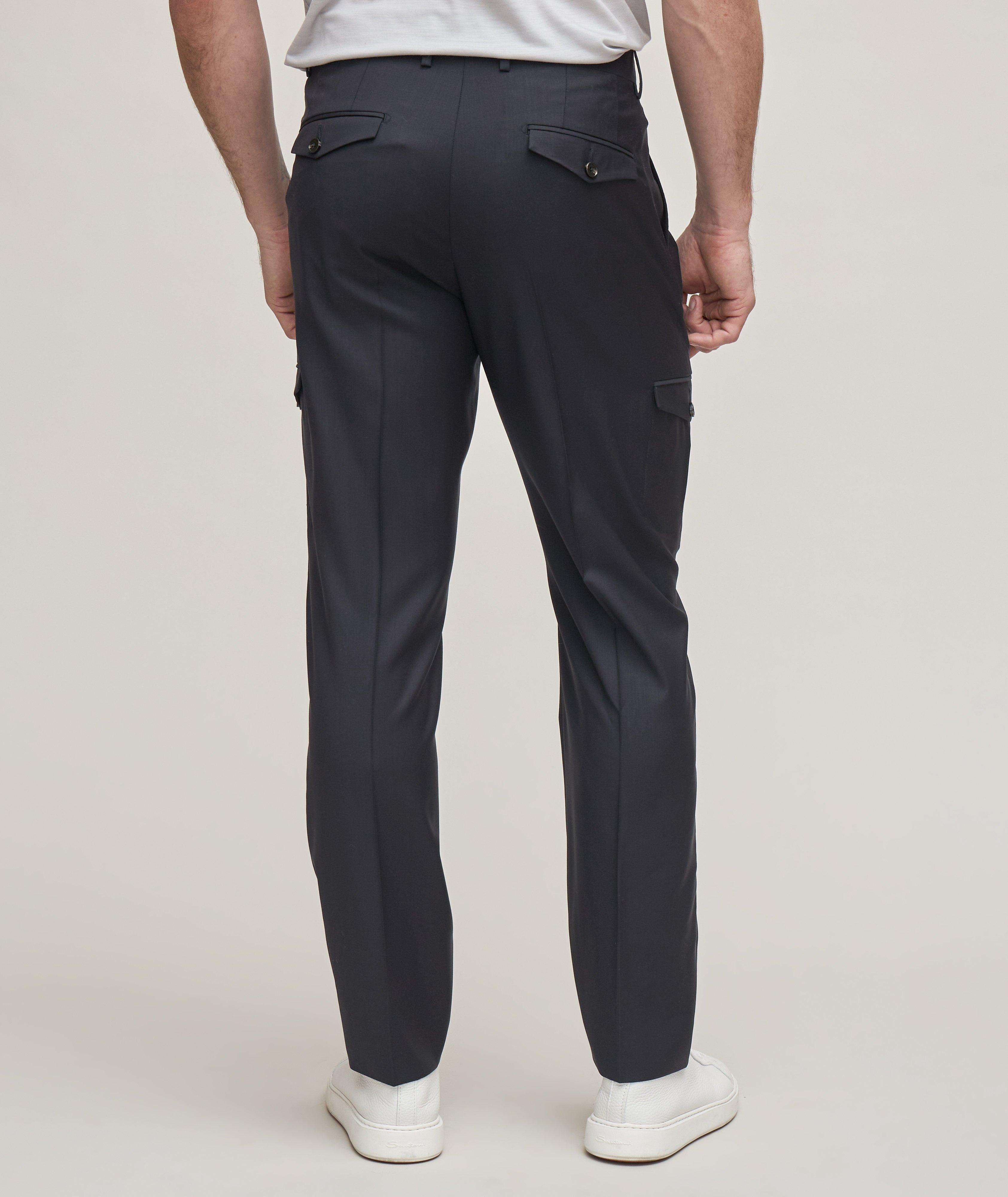 Pantalon cargo en laine mérinos Reda Active image 2