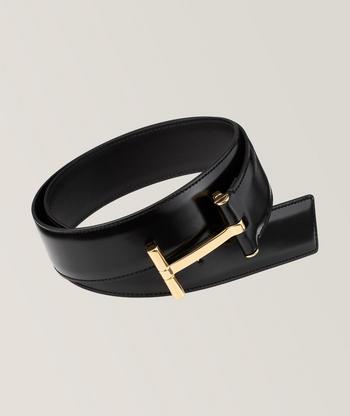 TOM FORD Reversible T-Buckle Leather Belt | Belts | Harry Rosen