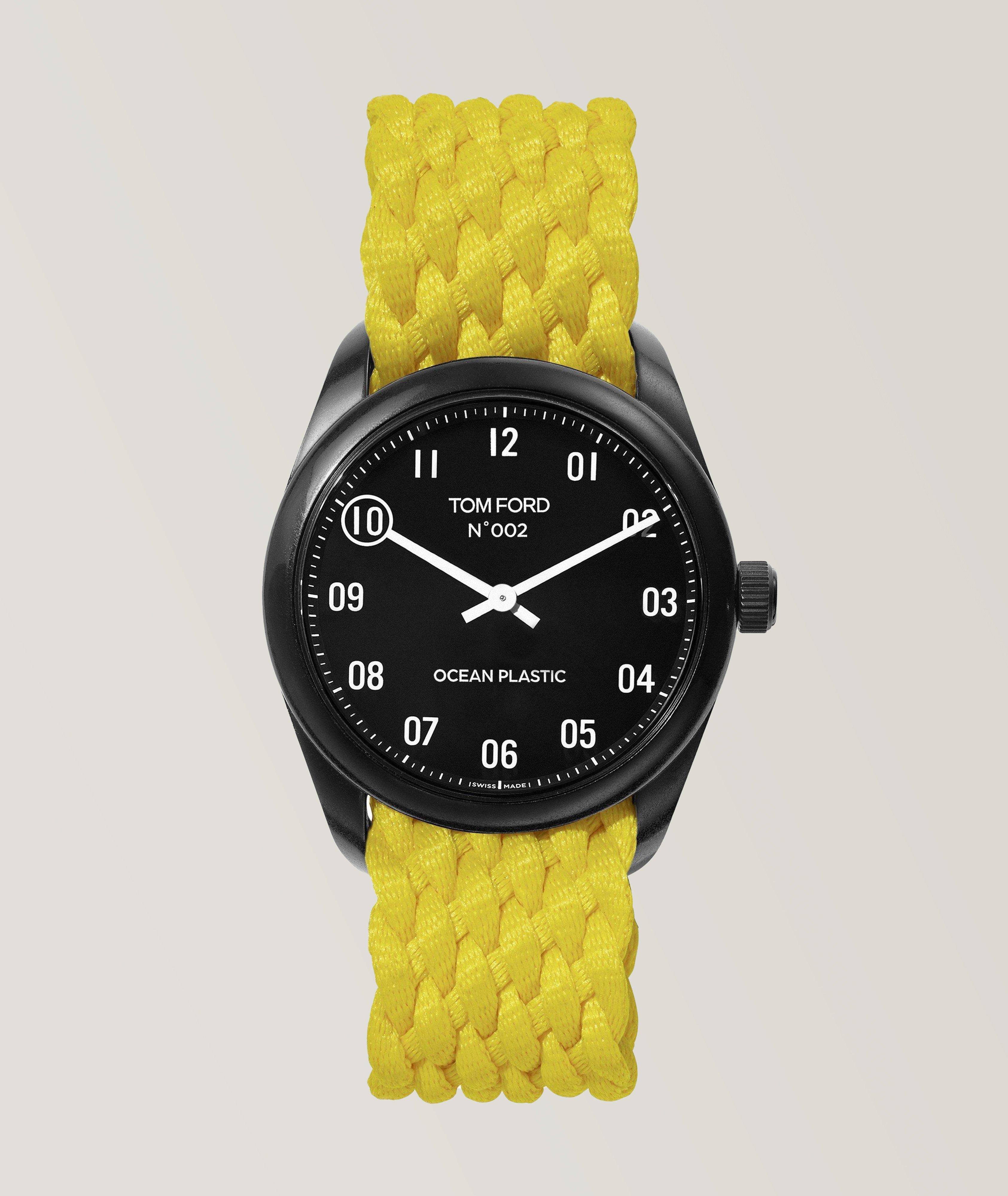 Water-Resistant Braided Strap Sport Watch