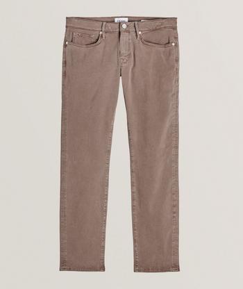 Zegna City Stretch-Cotton 5-Pocket Jeans, Pants