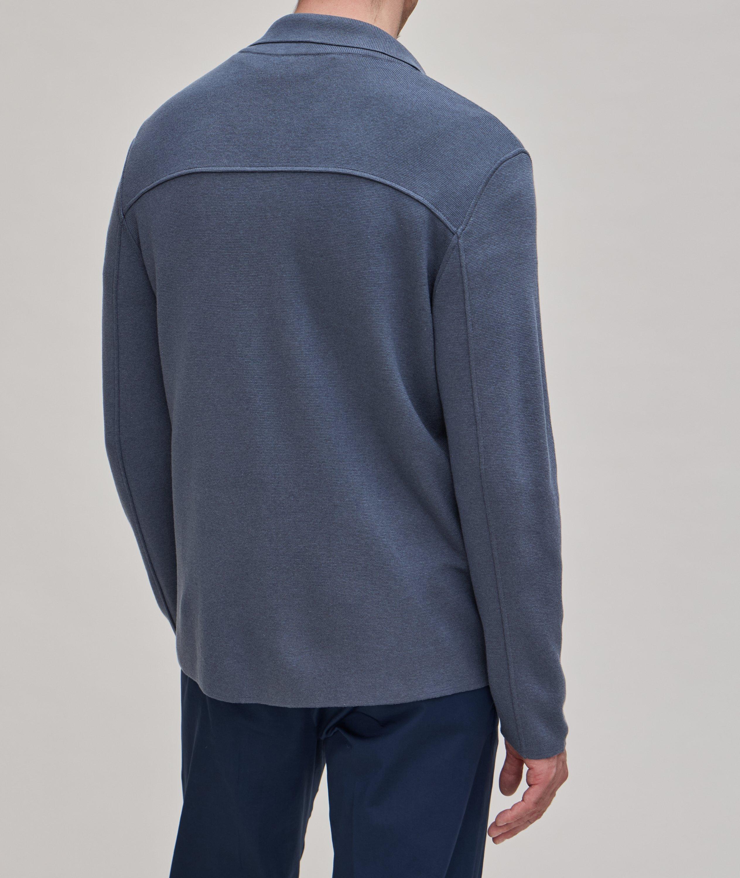 Silk-Cotton Knitted Cardigan  image 2