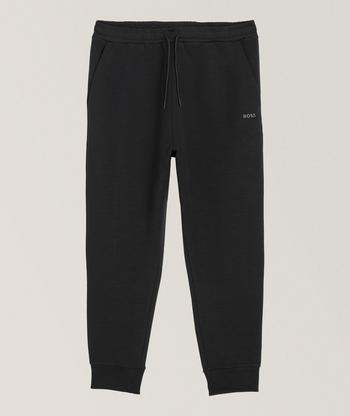 Moncler Bell Logo Patch Cotton Sweatpants | Pants | Harry Rosen