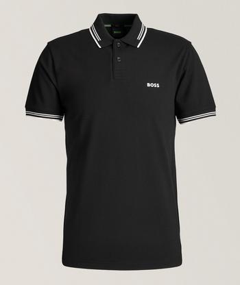 Hugo boss green paddy polo shirt hotsell