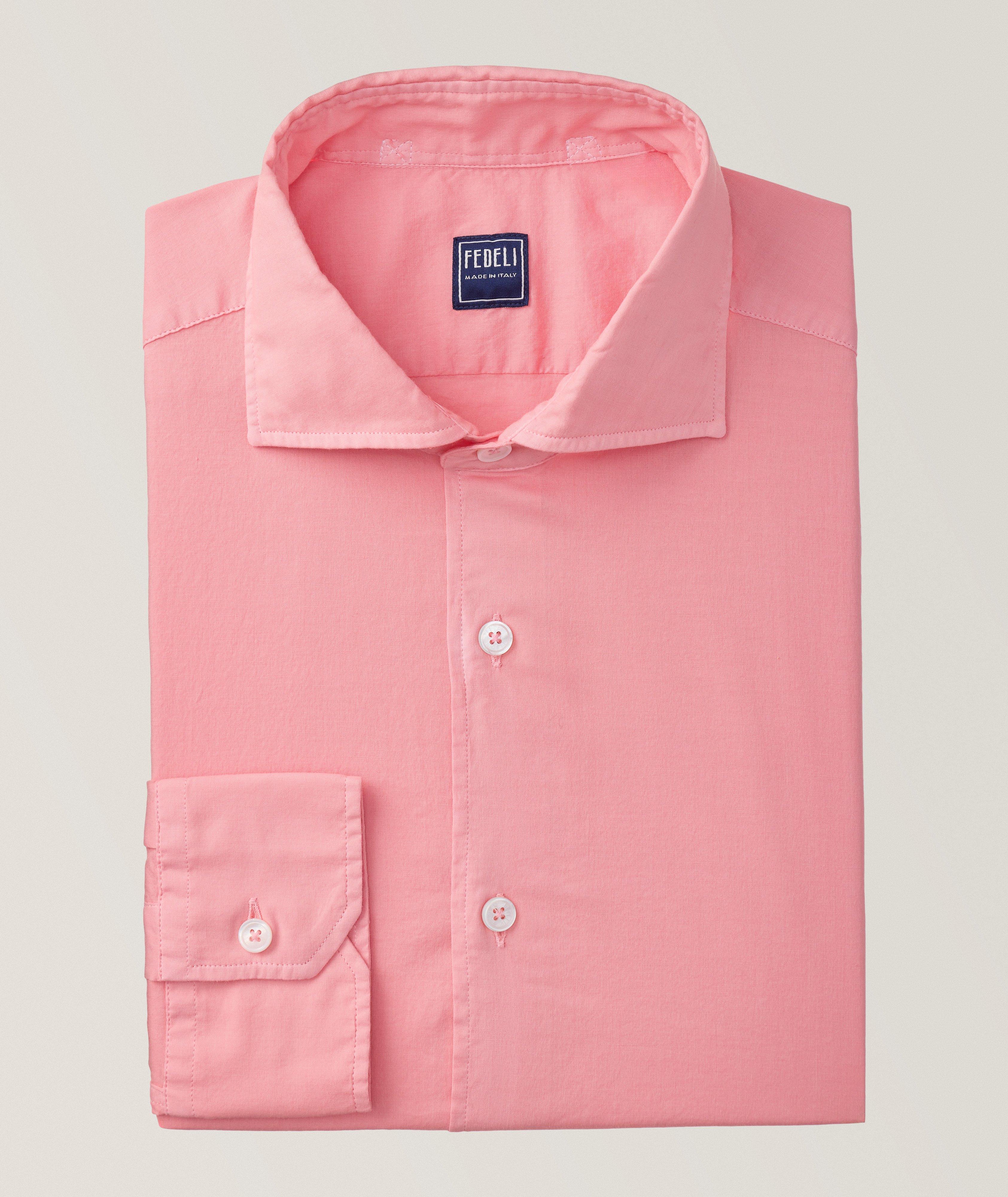 Sean Panamino Stretch-Cotton Shirt