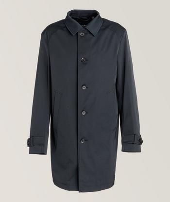 Hugo boss raincoat mens best sale