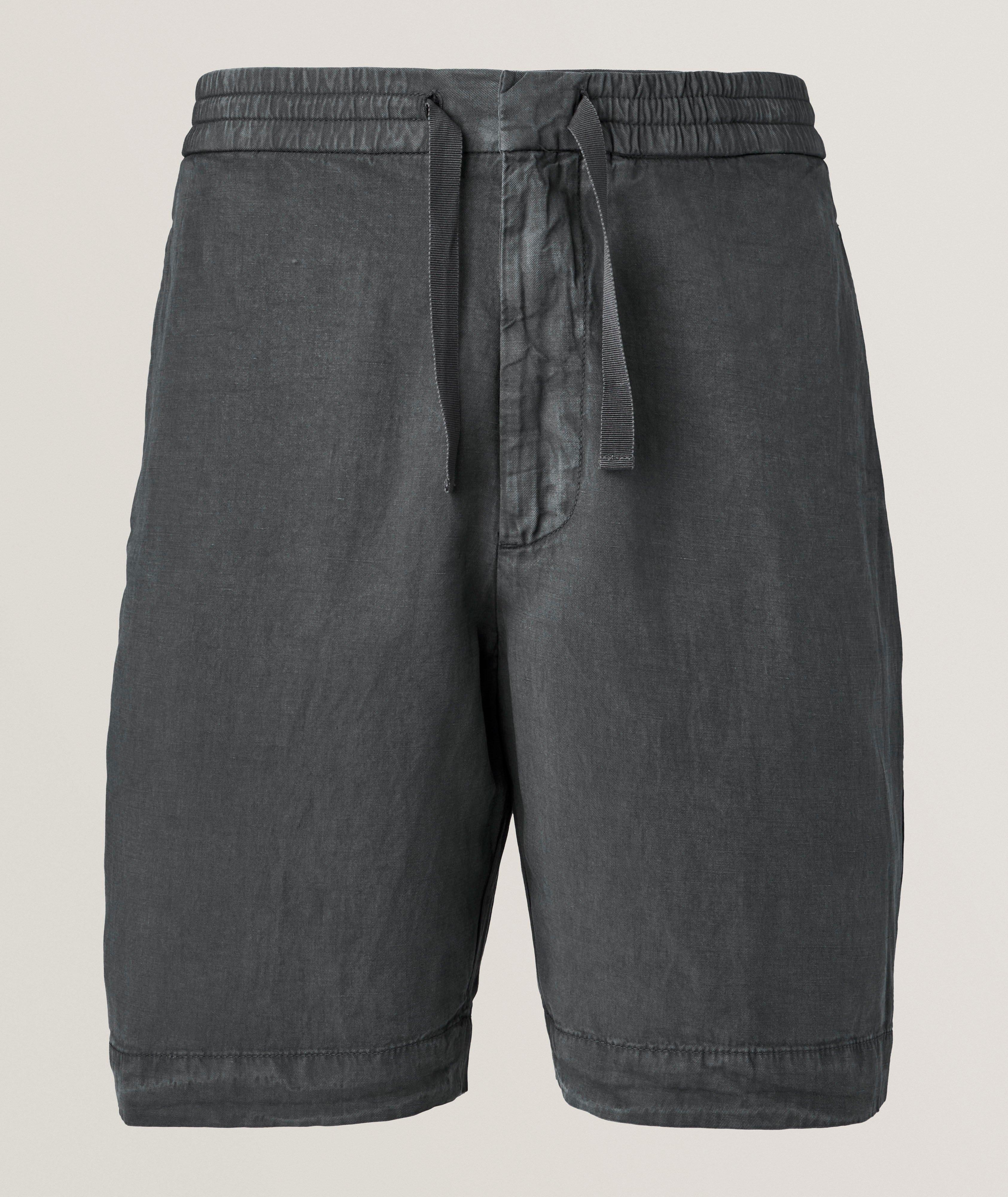 Garment-Dyed Drawstring Shorts image 0