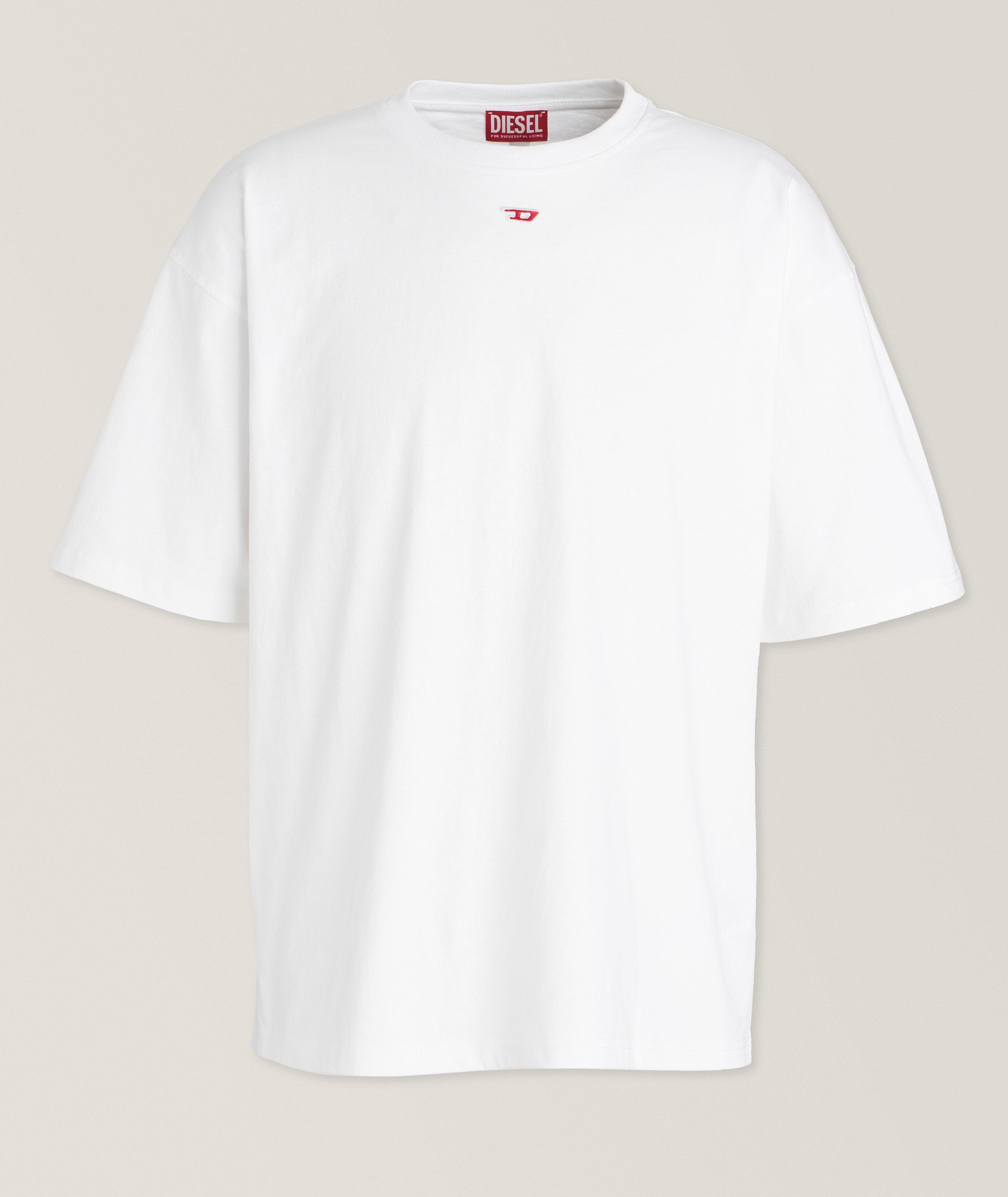 Diesel T-Shirt T-Boxt En Jersey De Coton En Blanc , Taille Homme Moyen