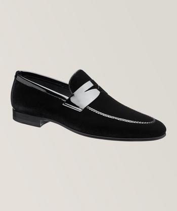 Tod's Suede Penny Loafers, Dress Shoes