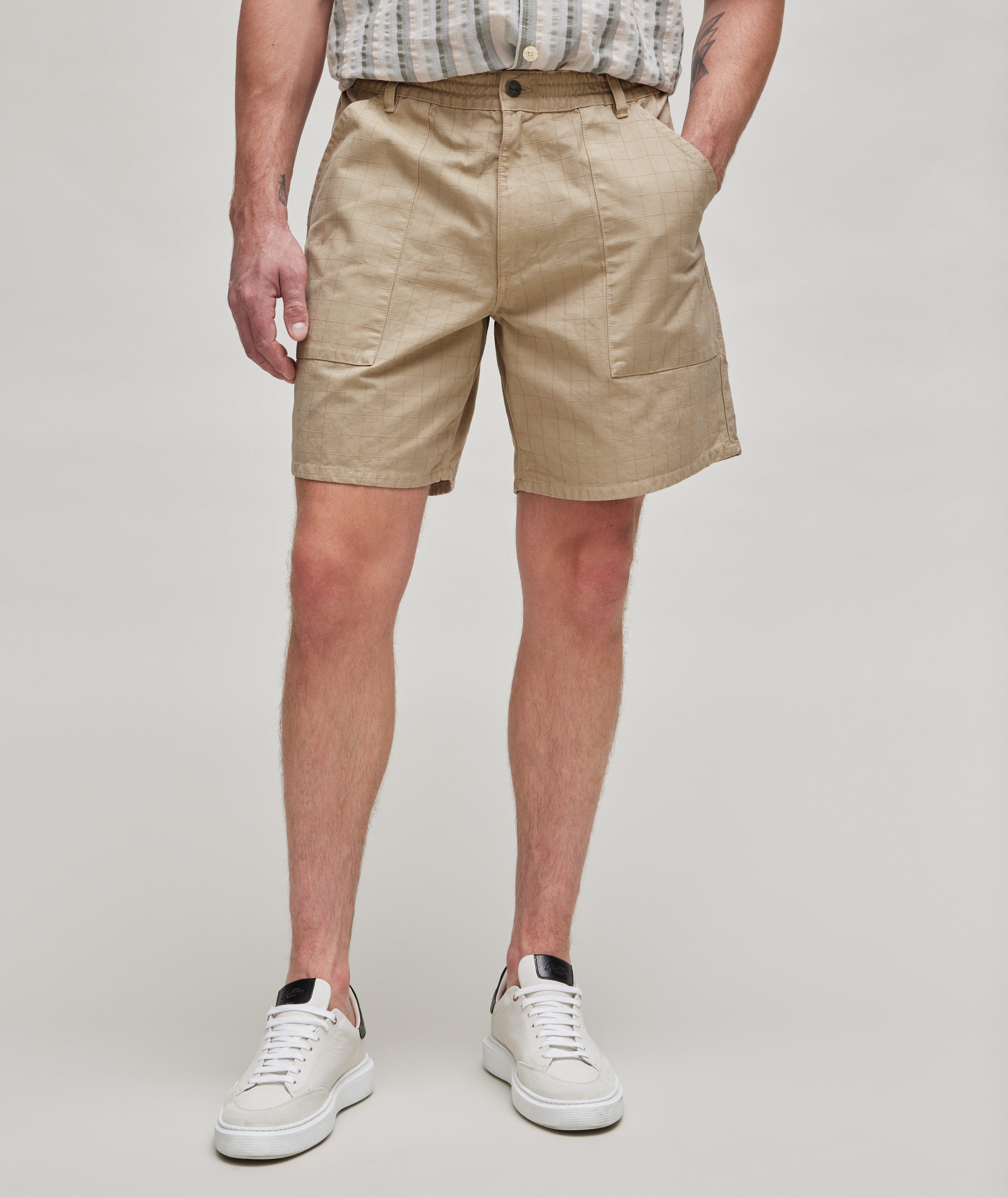 Sienna Checkered Organic Cotton Shorts  image 1