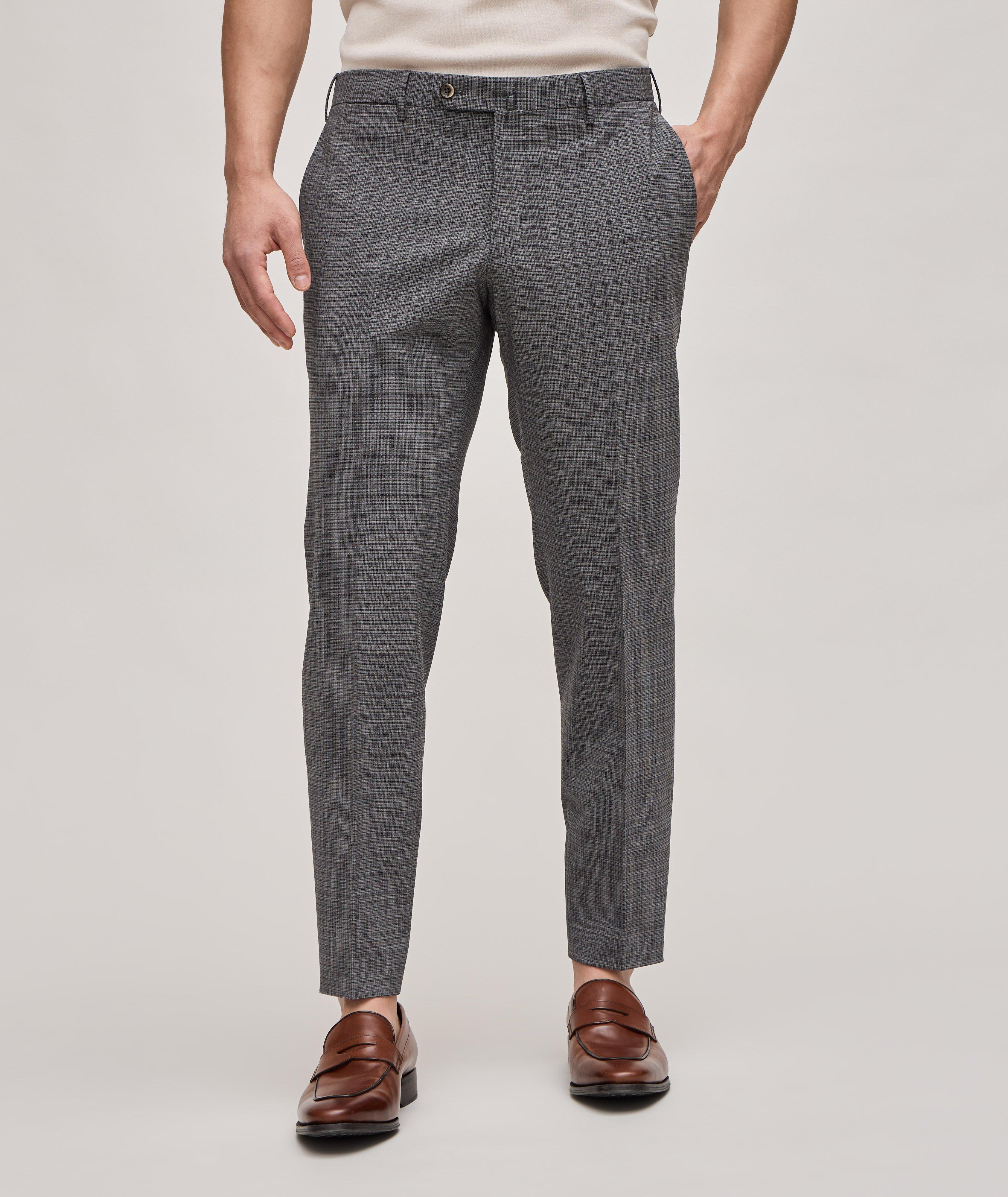 Neat Stretch-Virgin Wool Pants  image 2