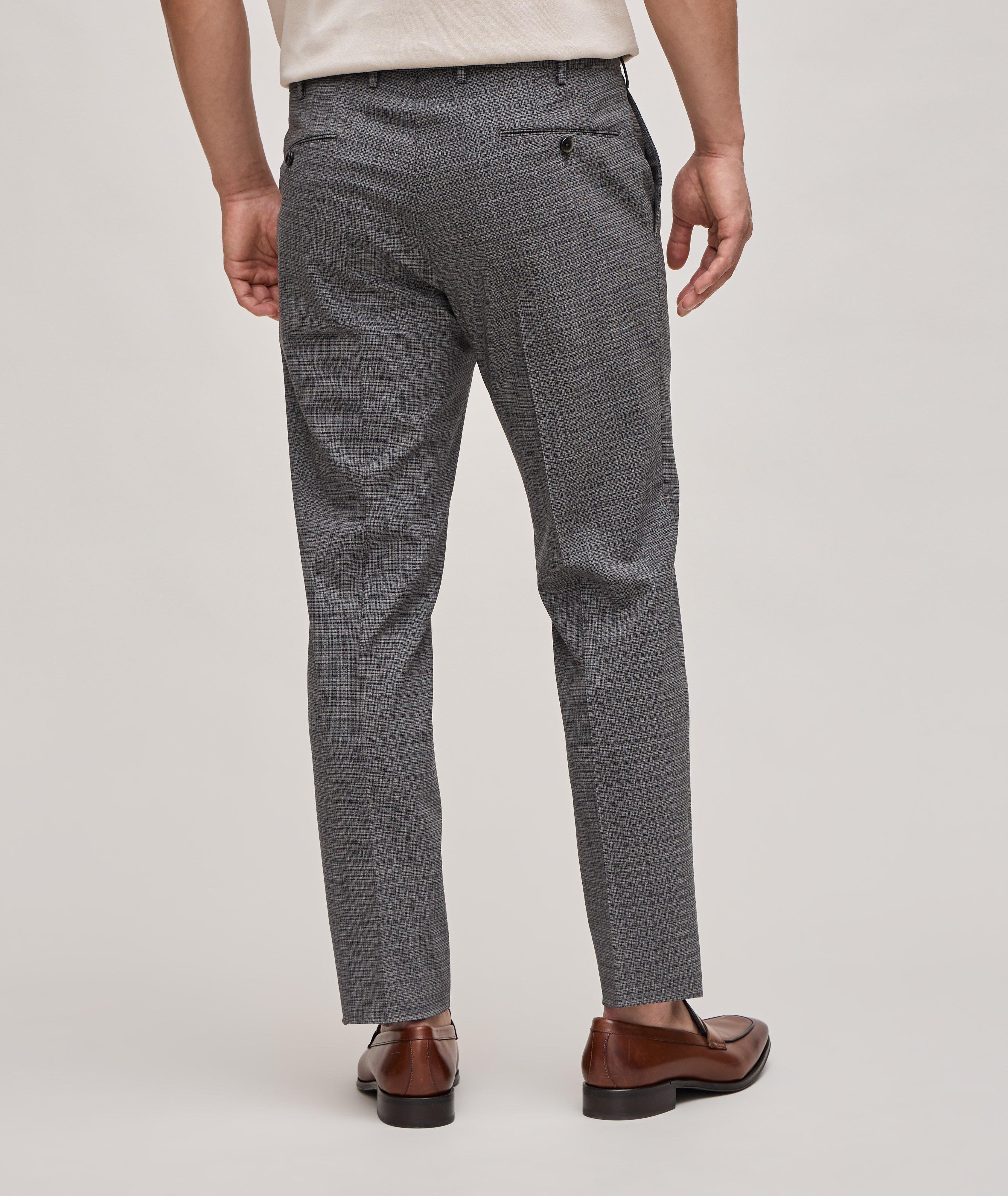 Neat Stretch-Virgin Wool Pants  image 3