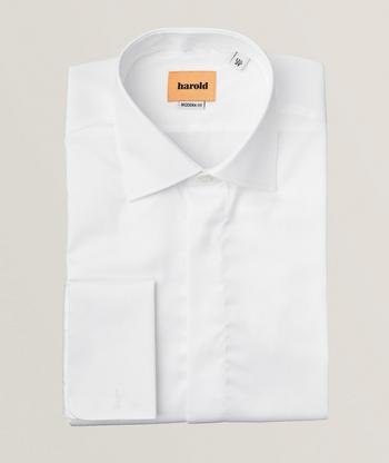 Harold Cotton Twill French Cuff Dress Shirt | Dress Shirts | Harry