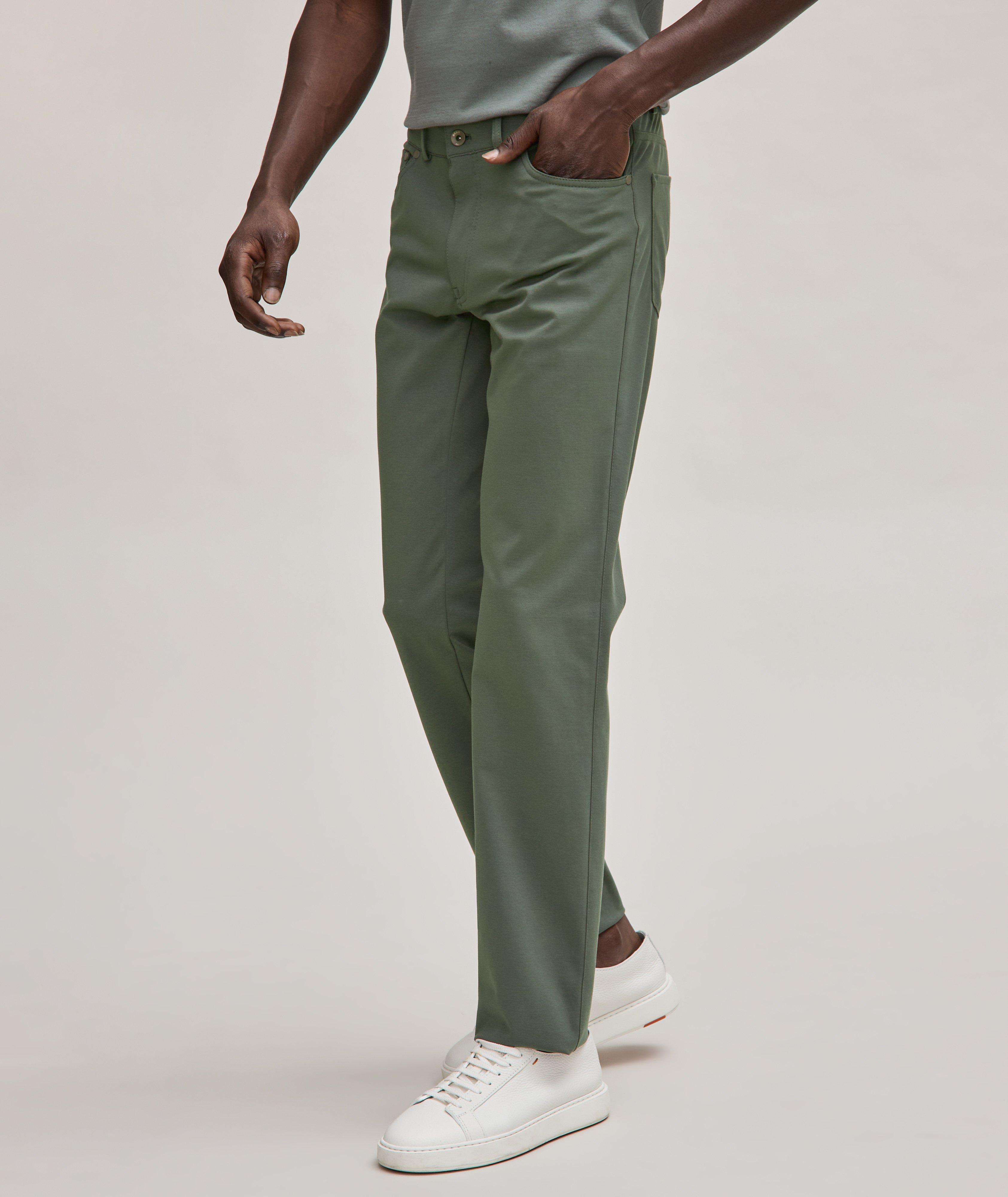 Chuck Hi-Flex Jersey Stretch-Cotton Blend Pants  image 4