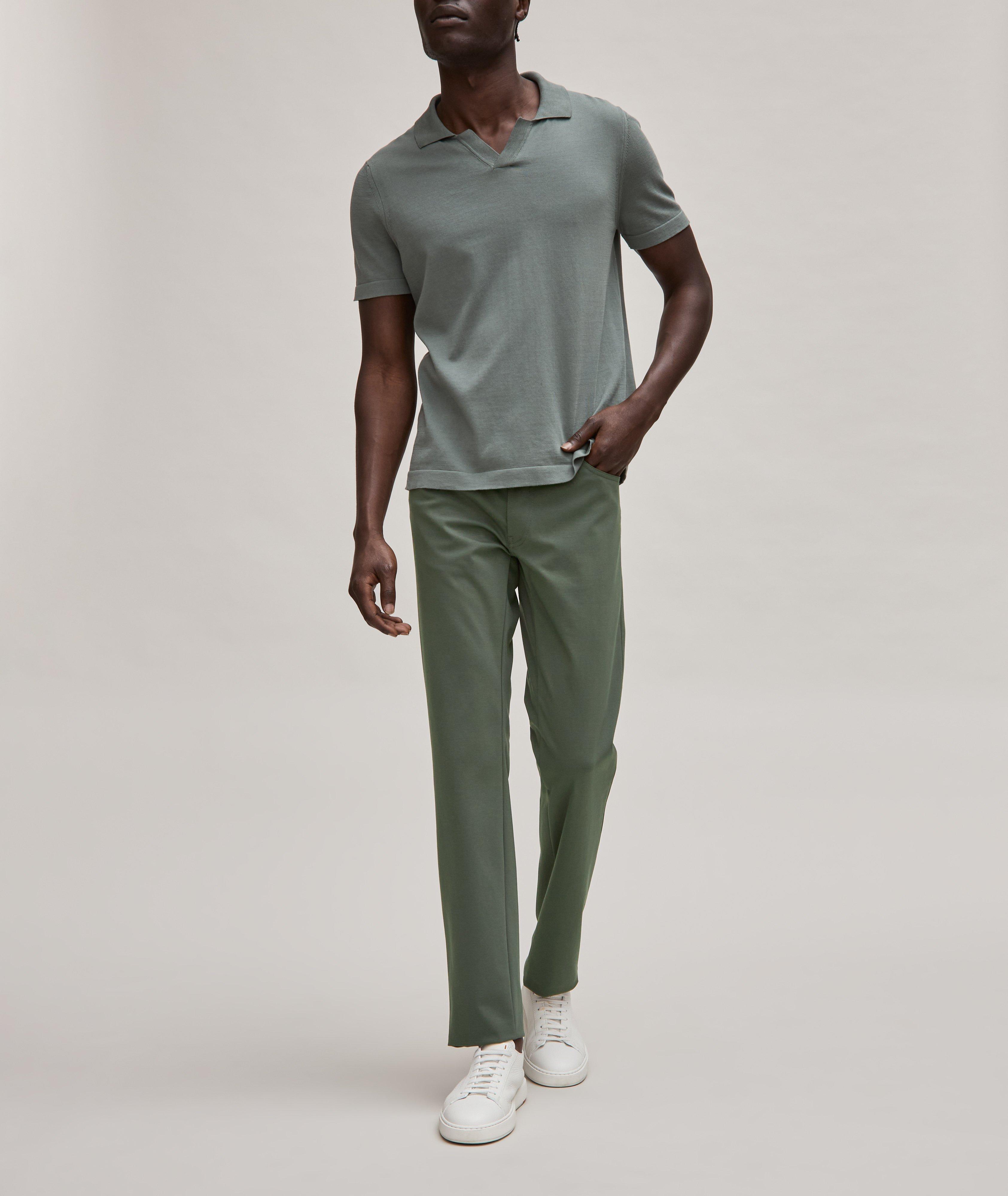Chuck Hi-Flex Jersey Stretch-Cotton Blend Pants  image 6