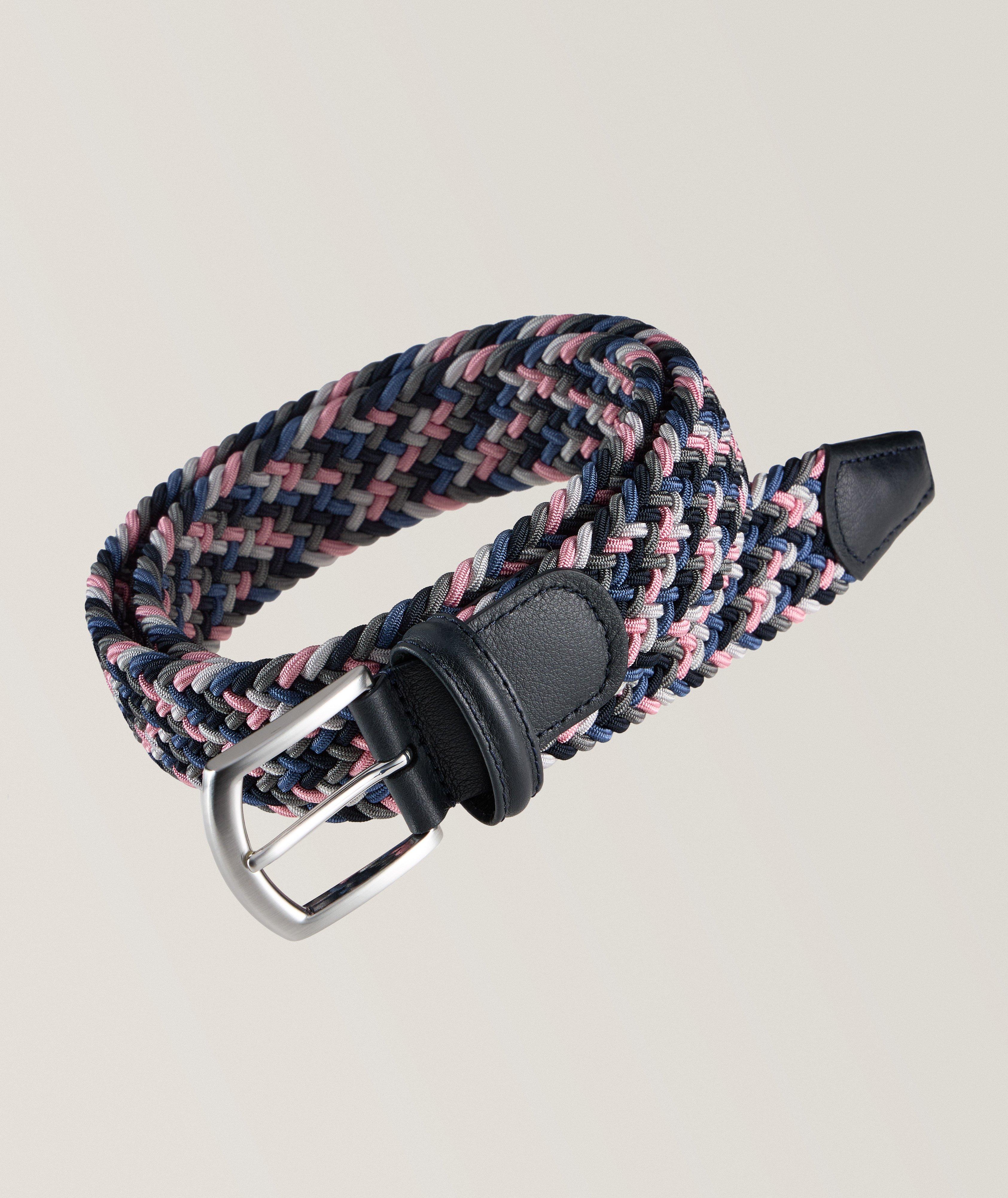 Anderson's Checkered Wave Stretch Woven Belt | Belts | Final Cut