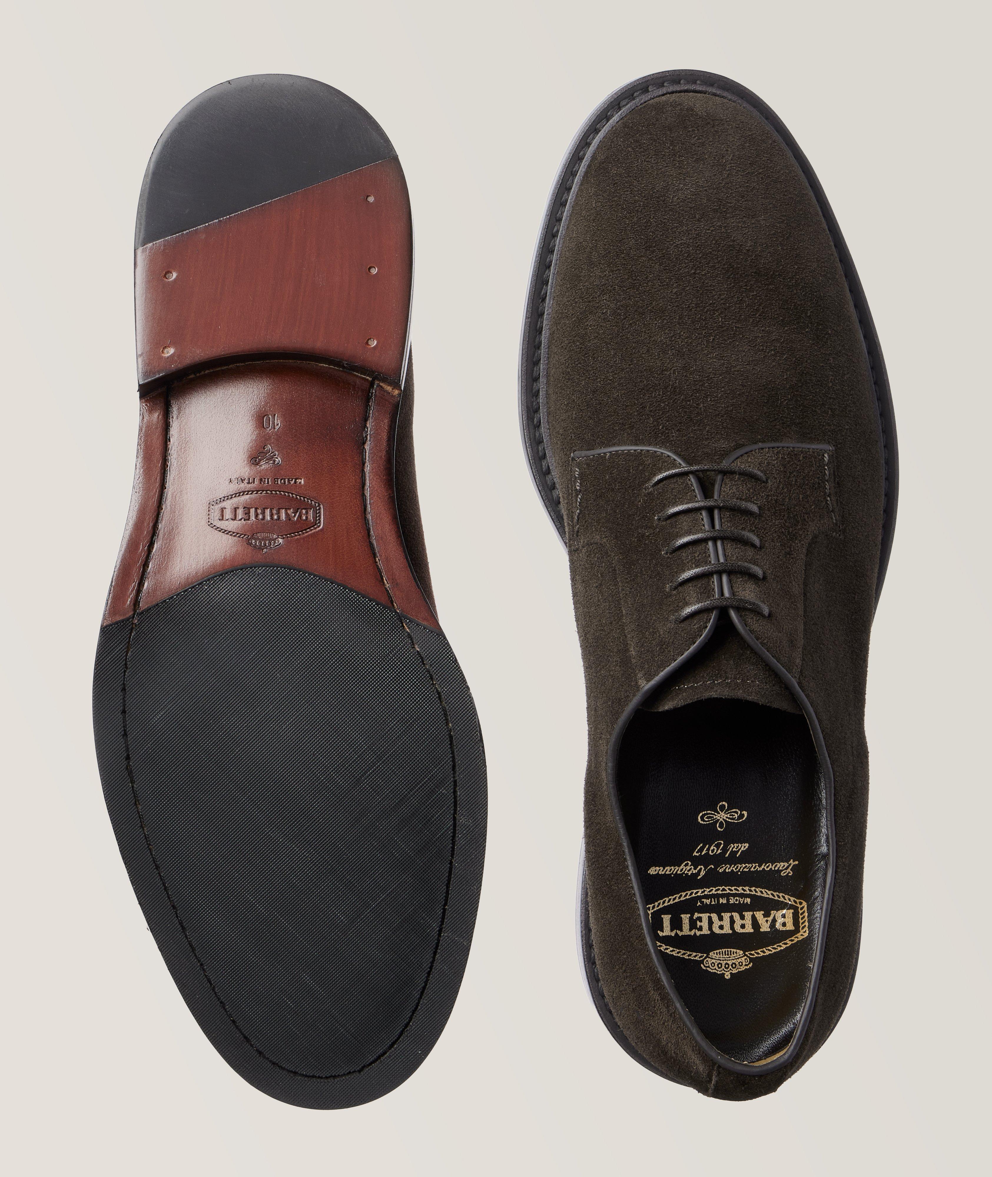 Plain Toe Suede Derbies image 2