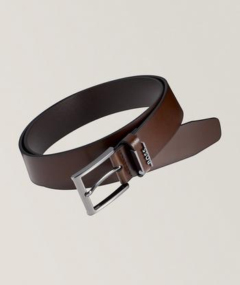 Hugo Boss Carmello Polished Leather Belt Belts Harry Rosen