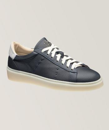 Eleventy Pick Stitched Leather Sneakers | Sneakers | Harry Rosen