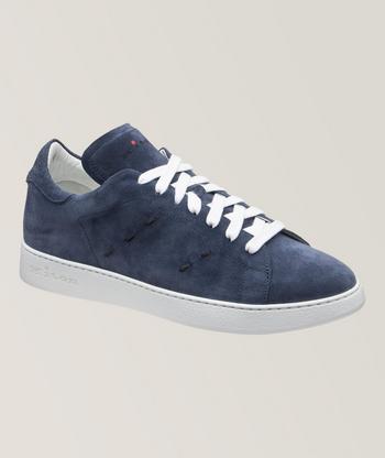 Eleventy Pick Stitched Leather Sneakers | Sneakers | Harry Rosen