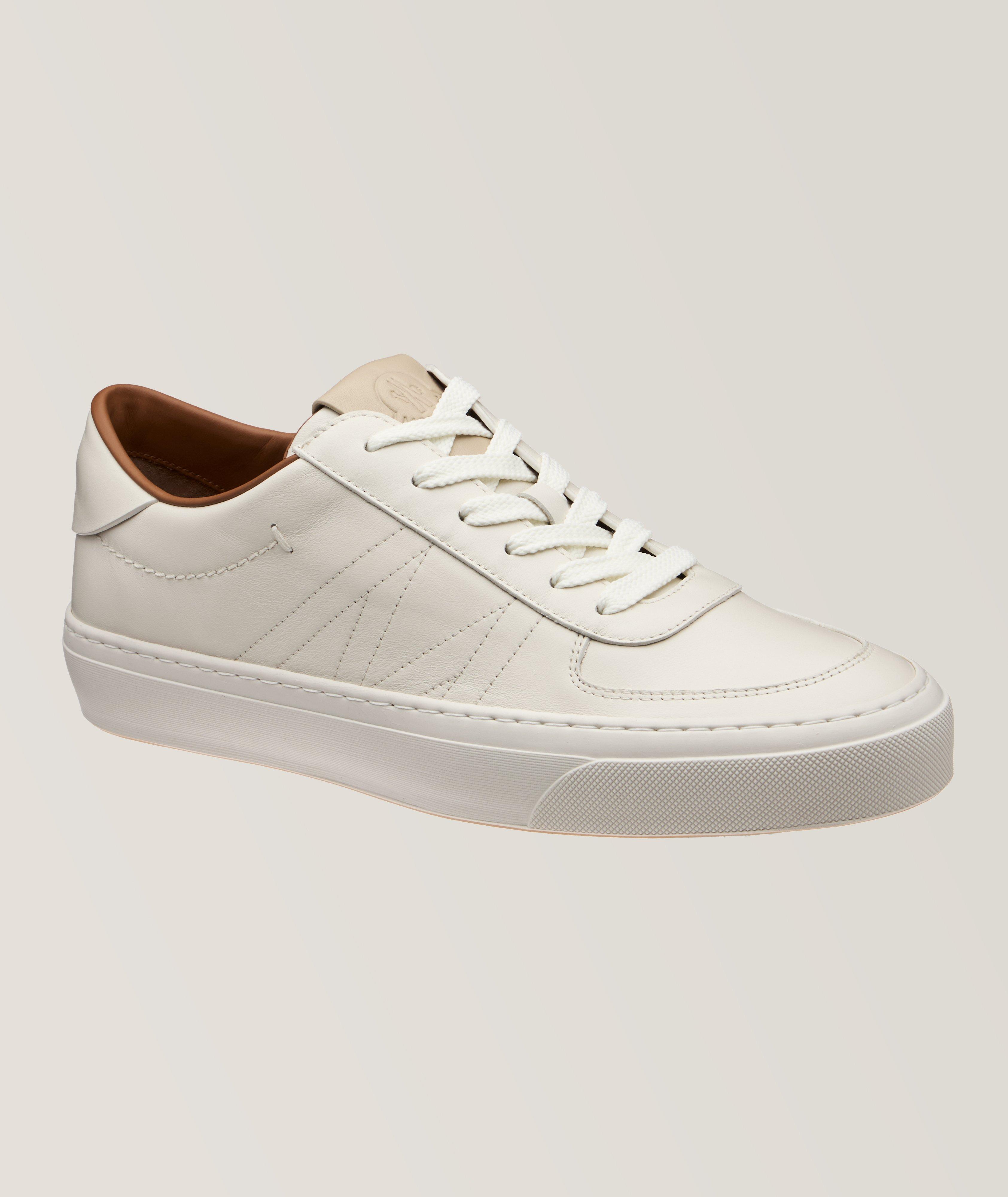 Moncler Chaussure Sport Monclub En Cuir En Blanc , Taille Homme 41