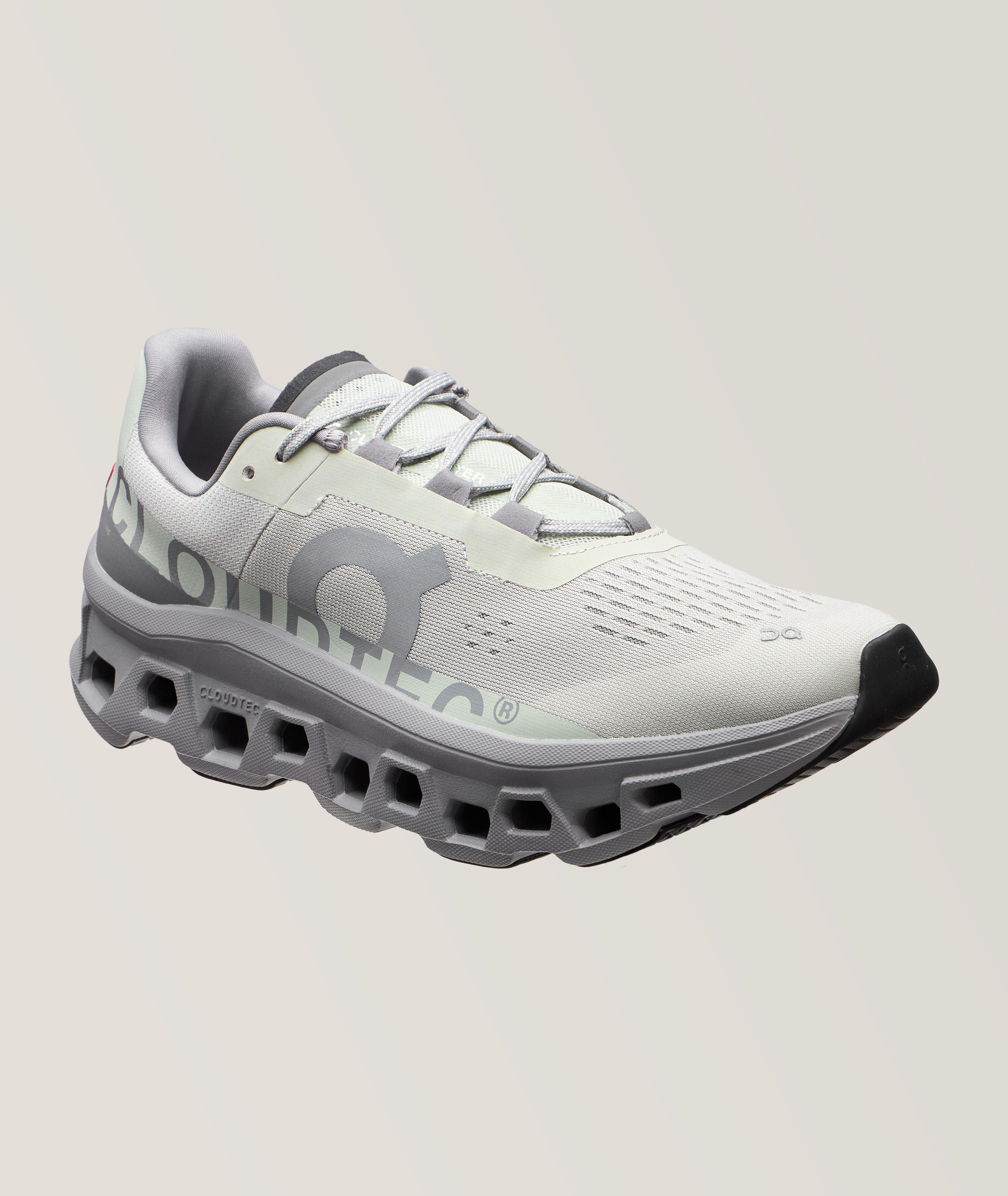 On Chaussure Sport Cloudmonster En Tissu Recyclé En Gris , Taille Homme 10