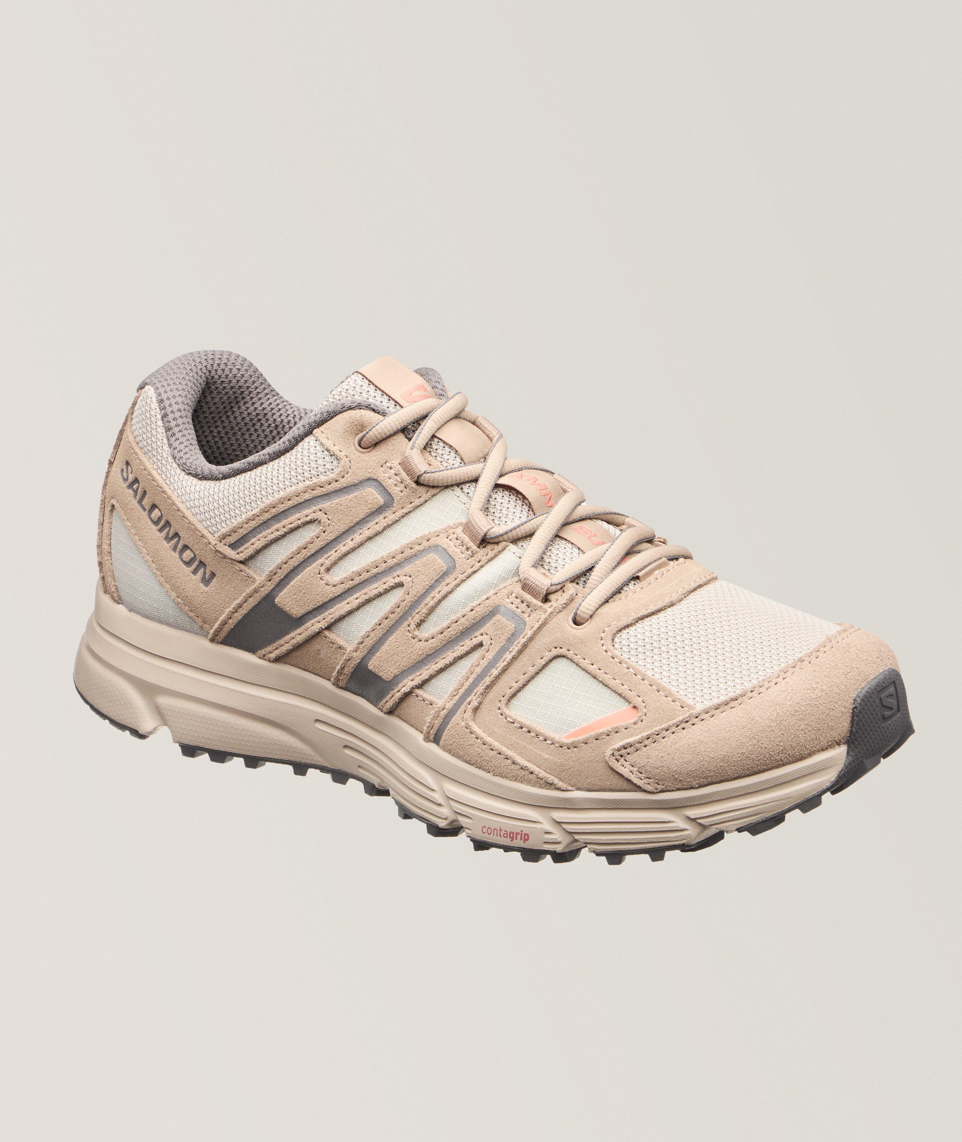 Salomon Chaussure Sport X-Mission 4 En Suède En Beige , Taille Homme 11.5