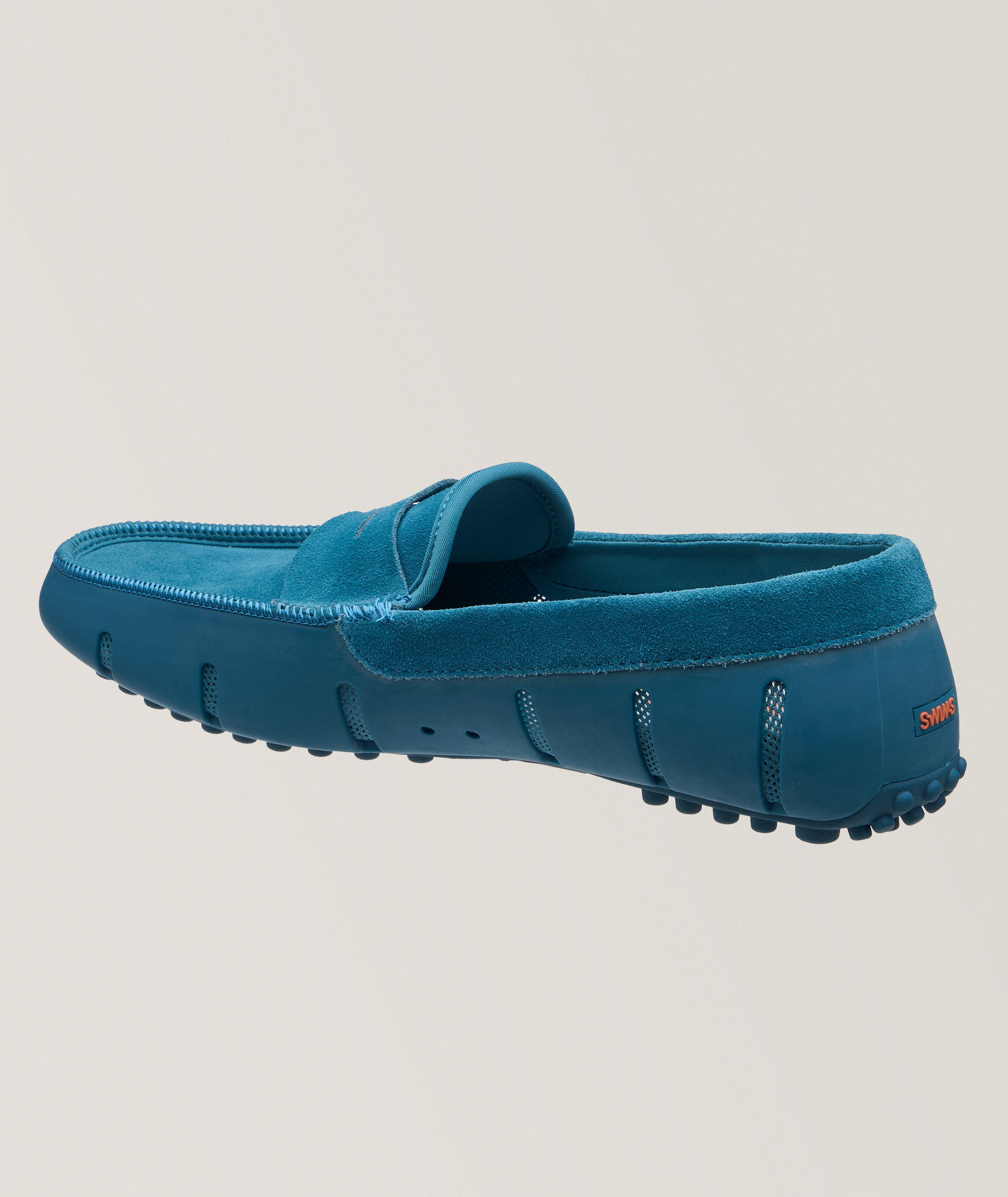 Lux Suede-Leather Penny Loafers  image 1