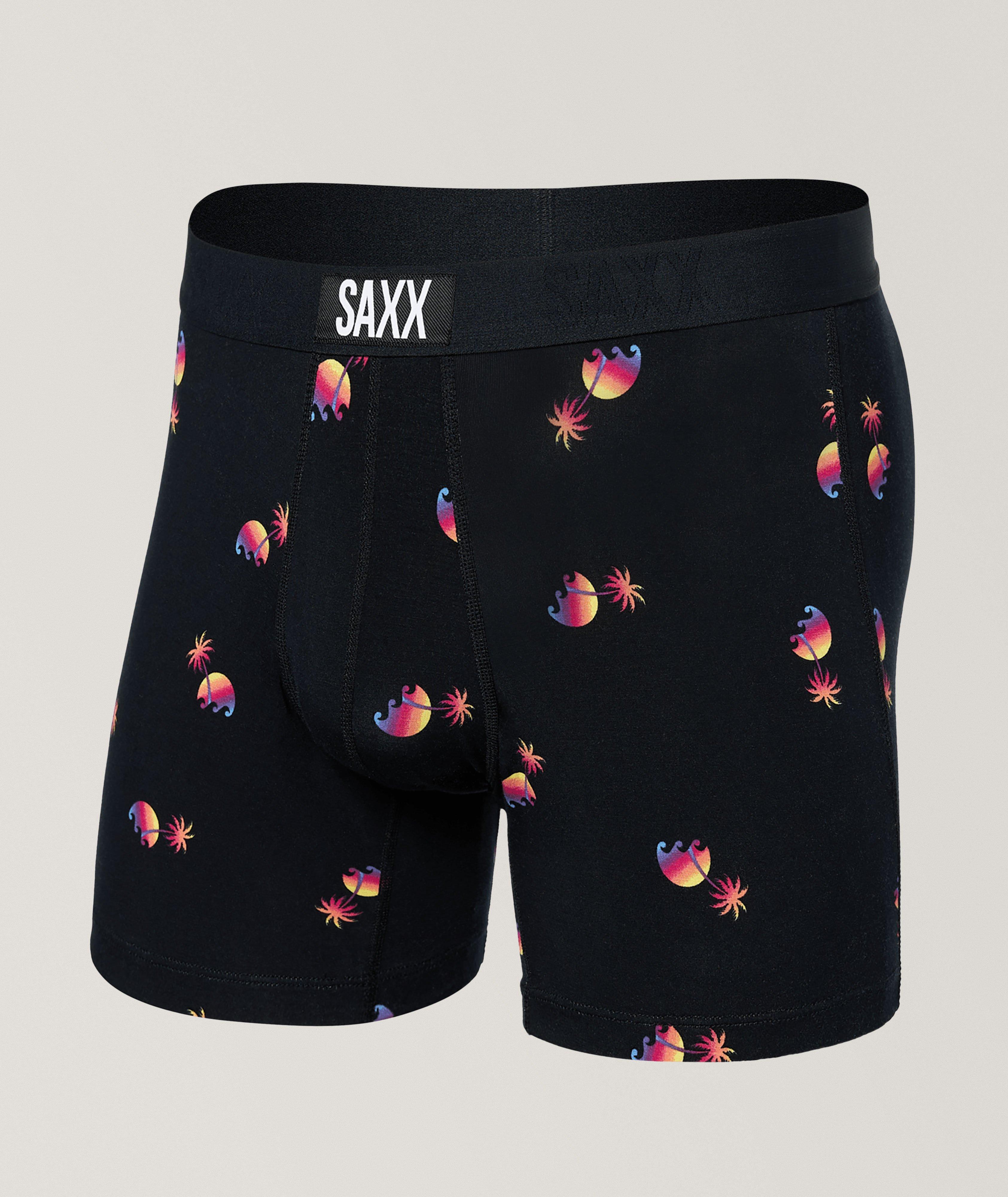 SAXX Boxeur Vibe À Motif En Noir , Taille Homme Petit